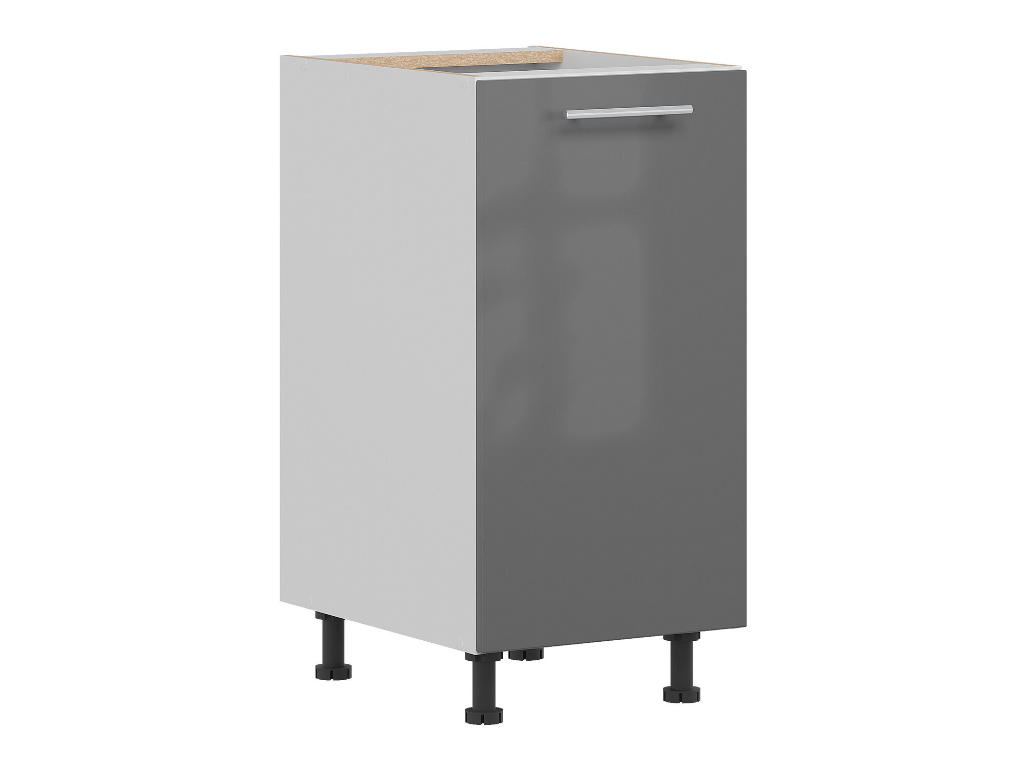 Moduļu skapis ar durvīm Tiffa Grey 137