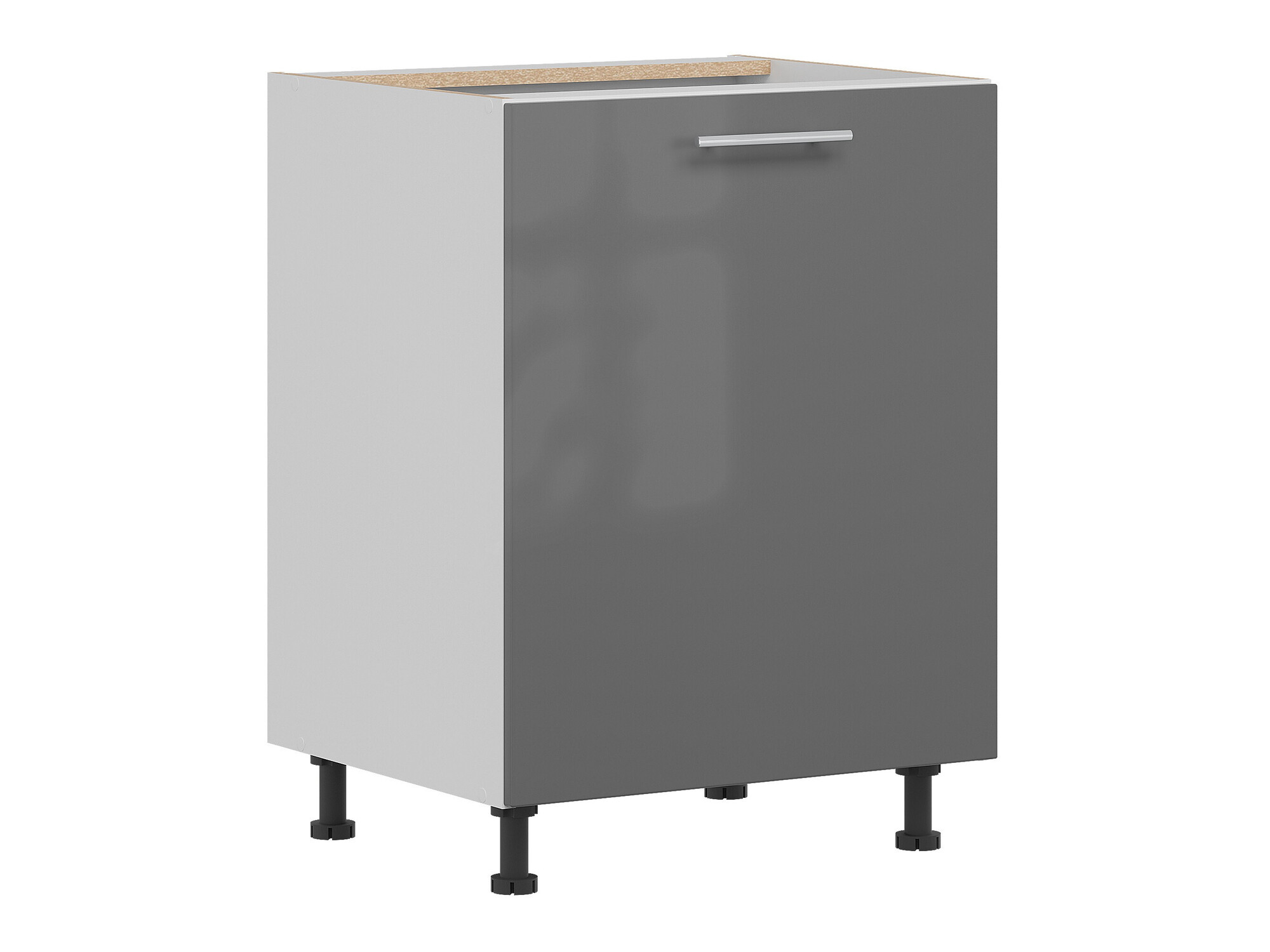 Moduļu skapis ar durvīm Tiffa Grey 141