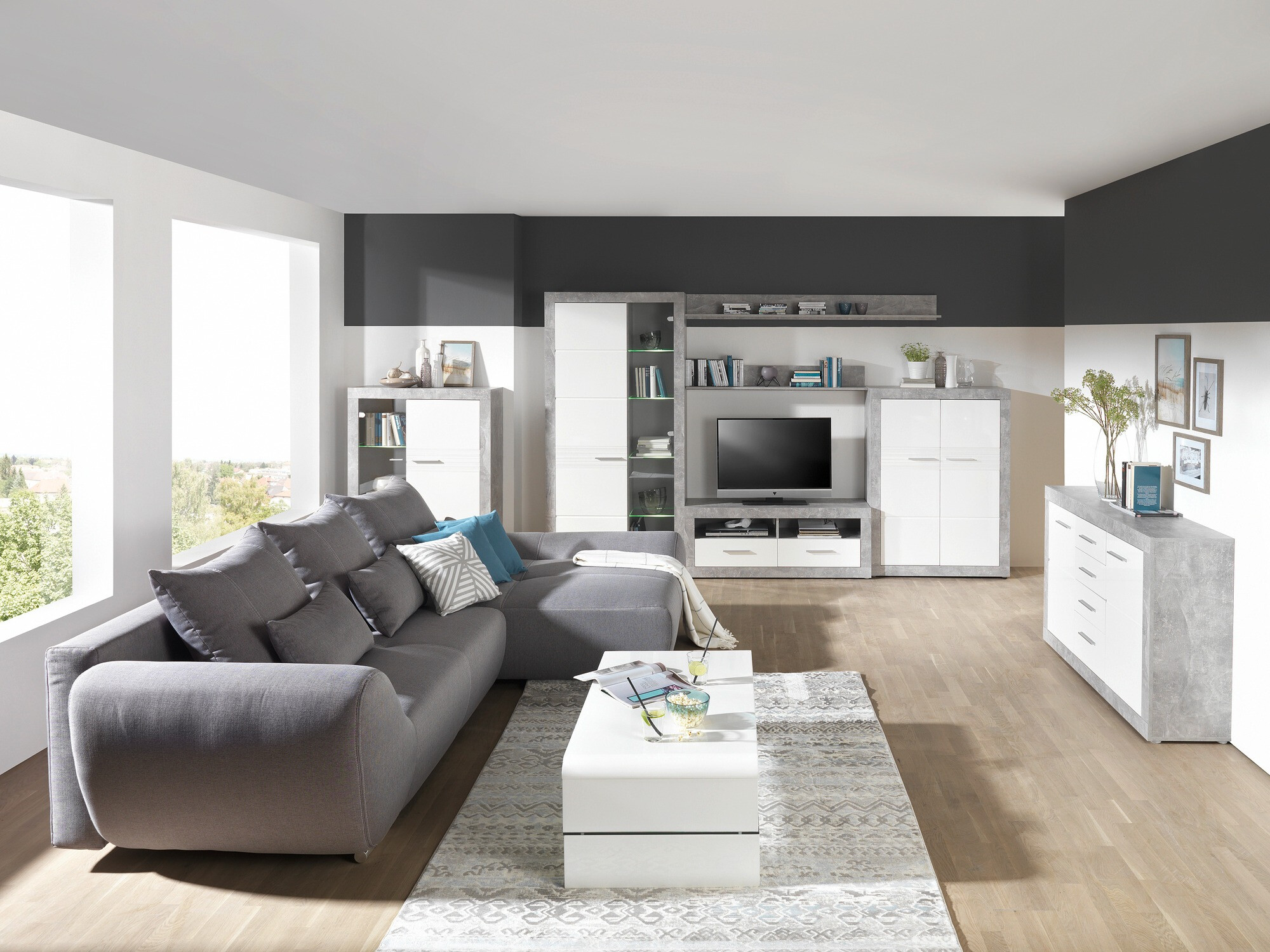 Настенная полка Romfera 110 (Серый)