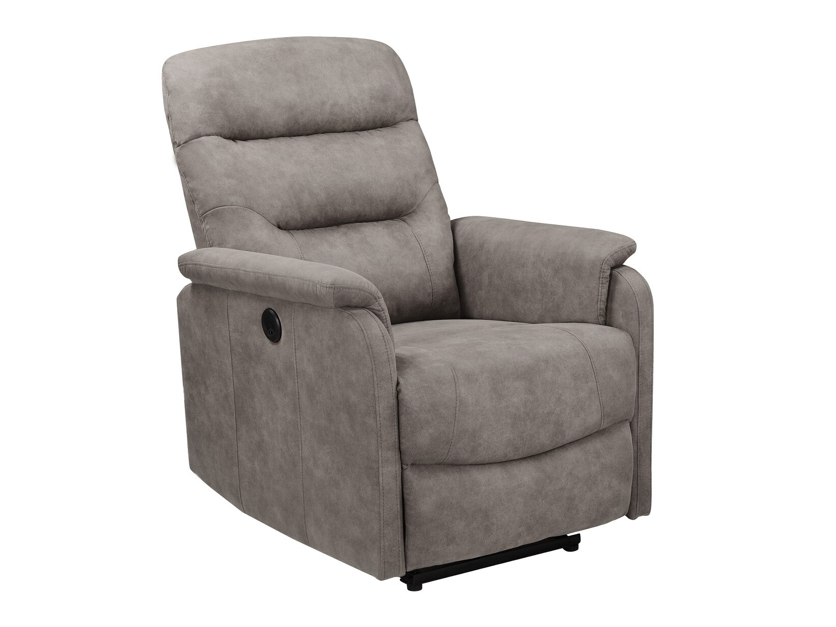 Atpūtas krēsls reglainer Denton 1347 (Pelēks)
