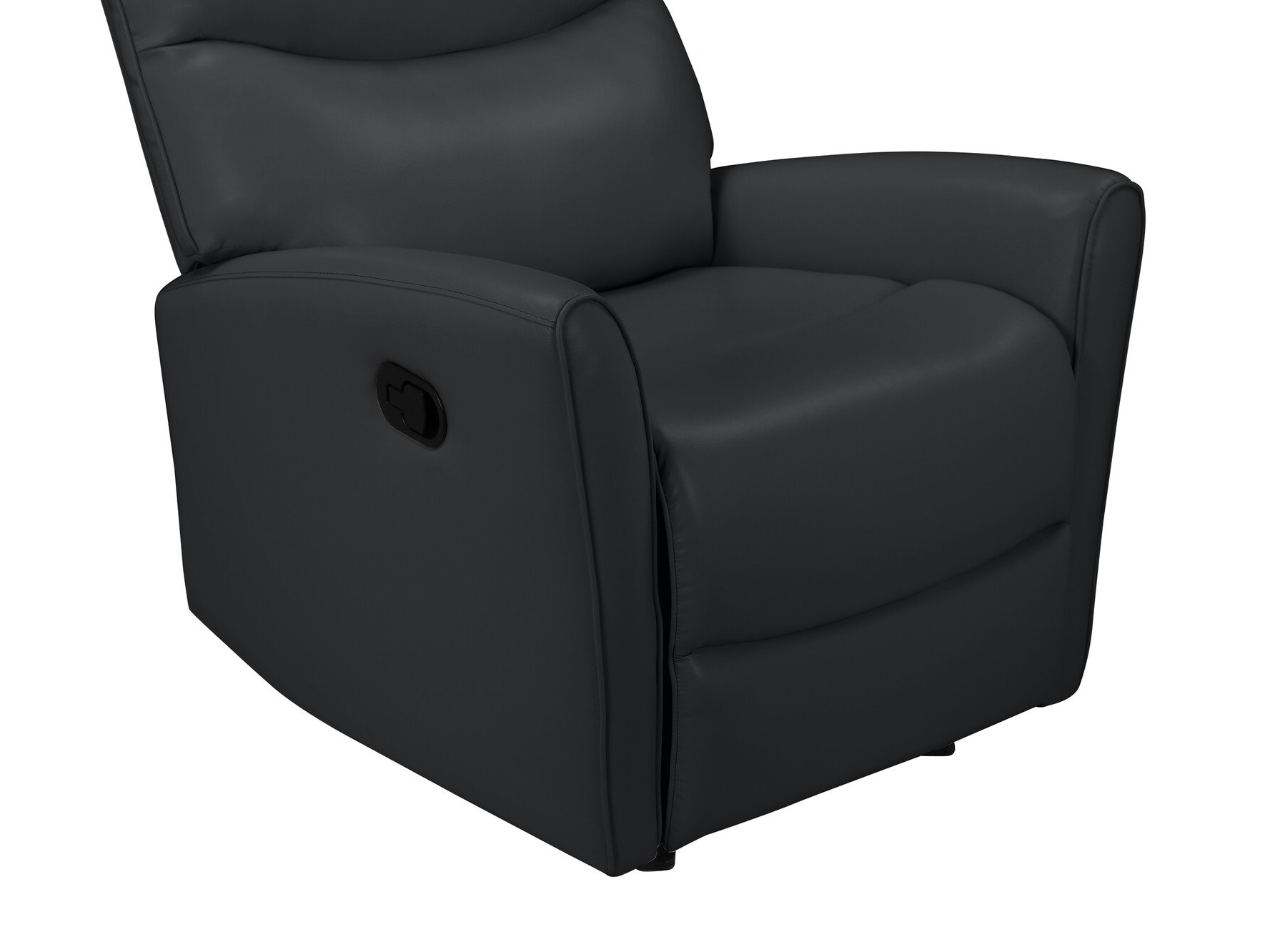 Krēsls reglainer Denton 1345 (Melns)