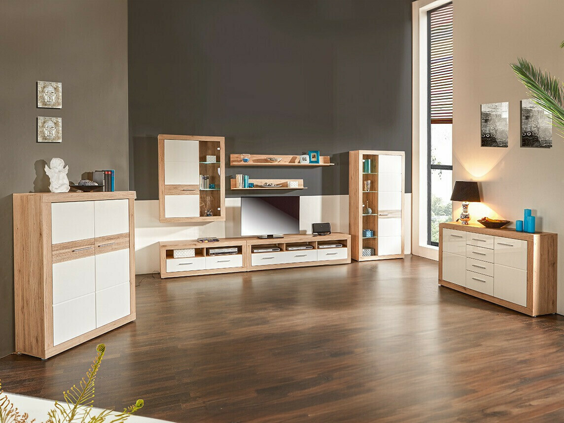 Plaukts Romfera 107 (Balts + Sanremo ozols)