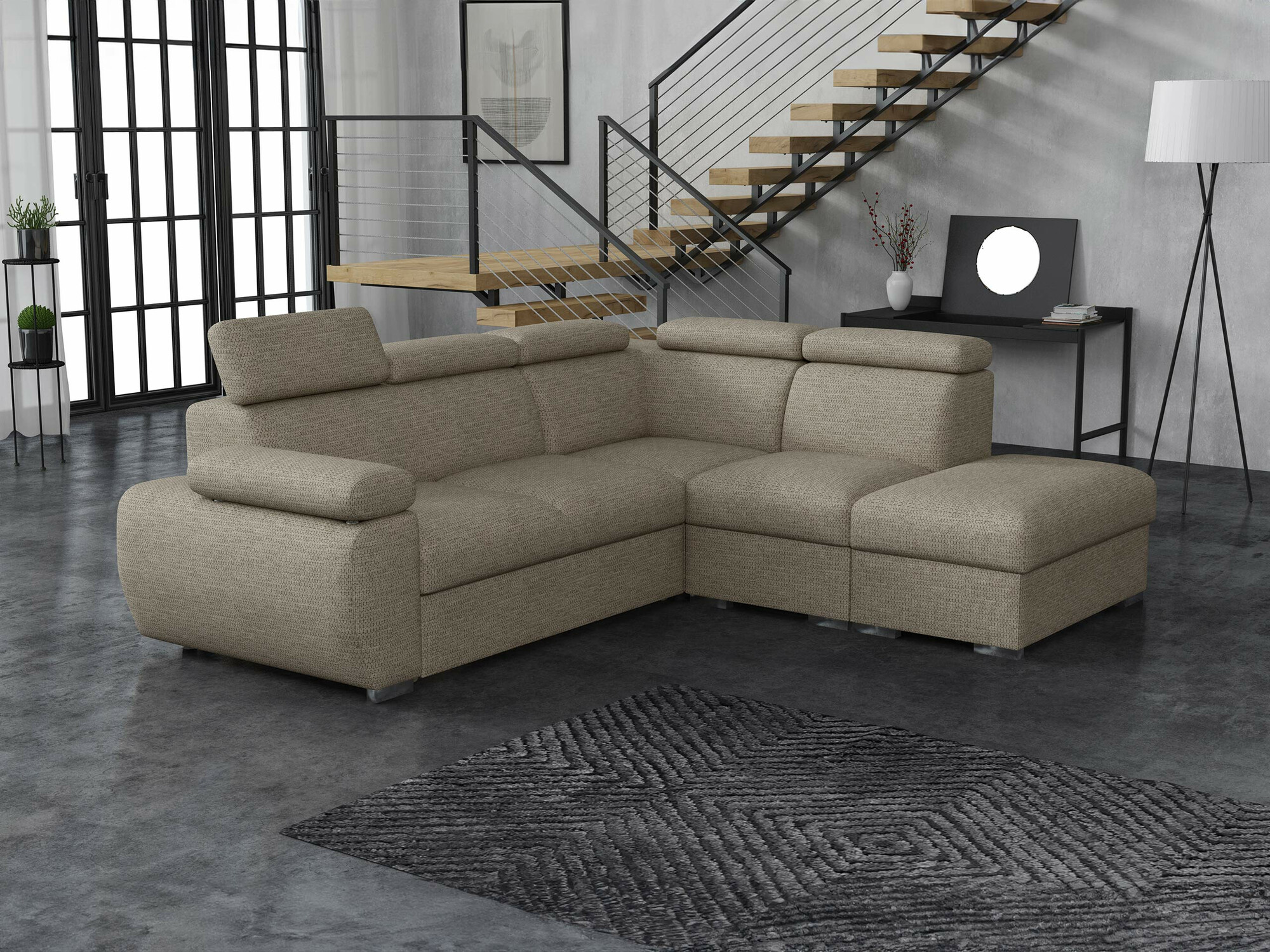 Stūra dīvāns Columbus 228 (Aragon 20)