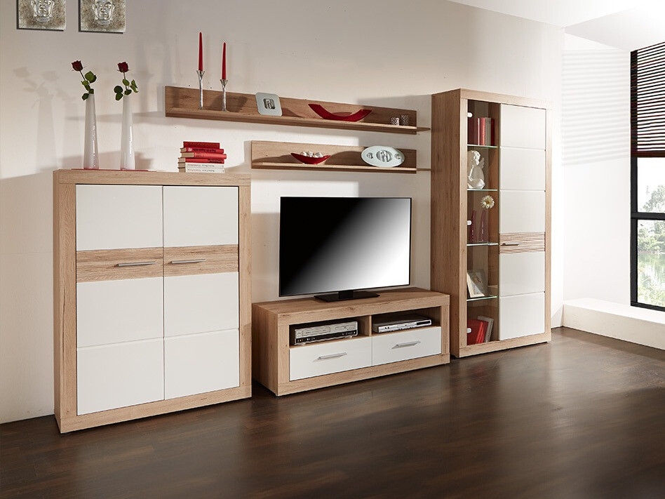 TV galds Romfera 102 (Balts + Sanremo ozols)