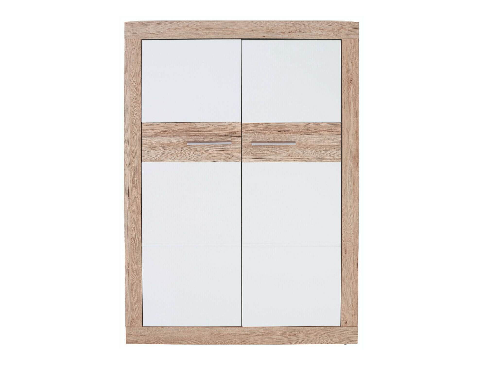 Viesistabas komplekts Romfera 115 (Sanremo ozols + Balts)