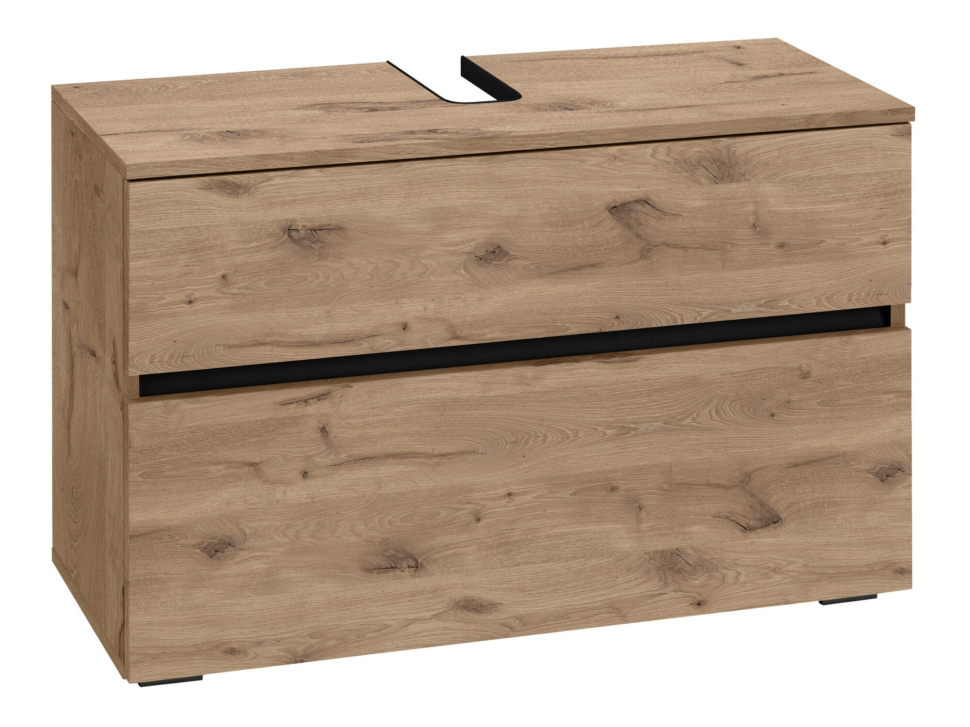 Stāvošs vannas istabas skapītis izlietnei Soncamu 109 (Ozols)