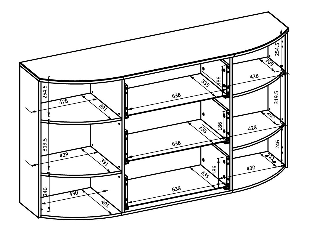 Kомод Tenelmo 110