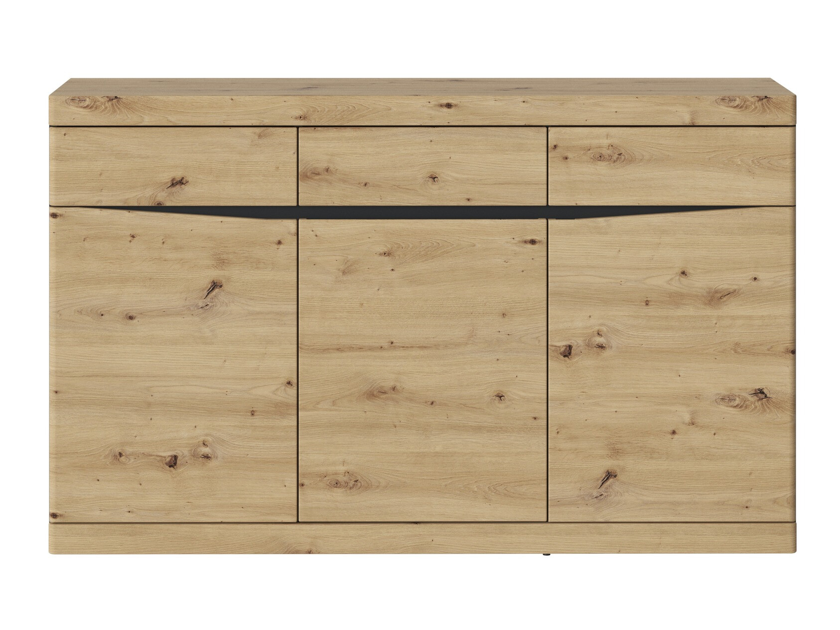 Kомод Venlori 123 (Антрацит + Artisan дуб)