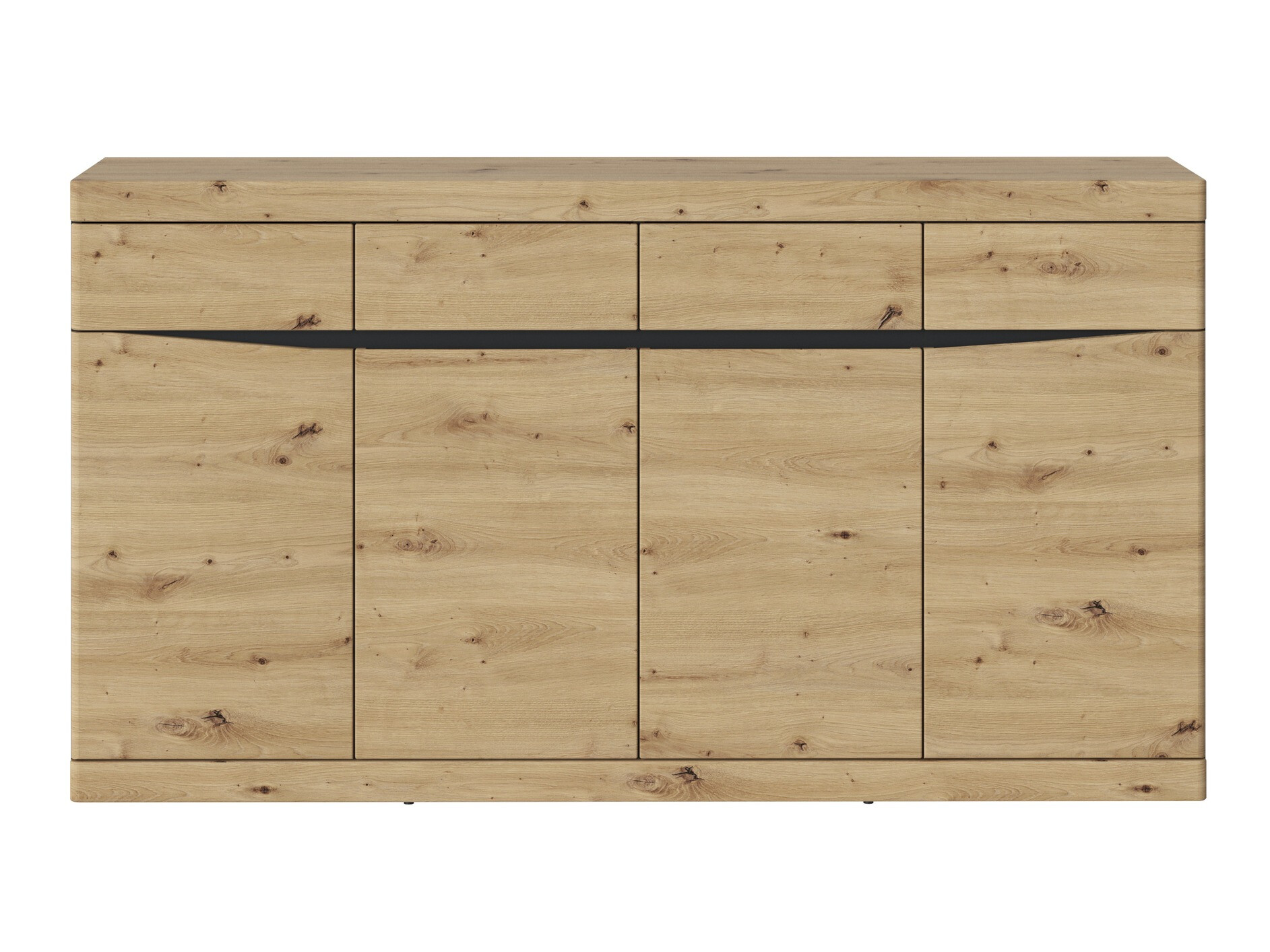 Kомод Venlori 124 (Антрацит + Artisan дуб)