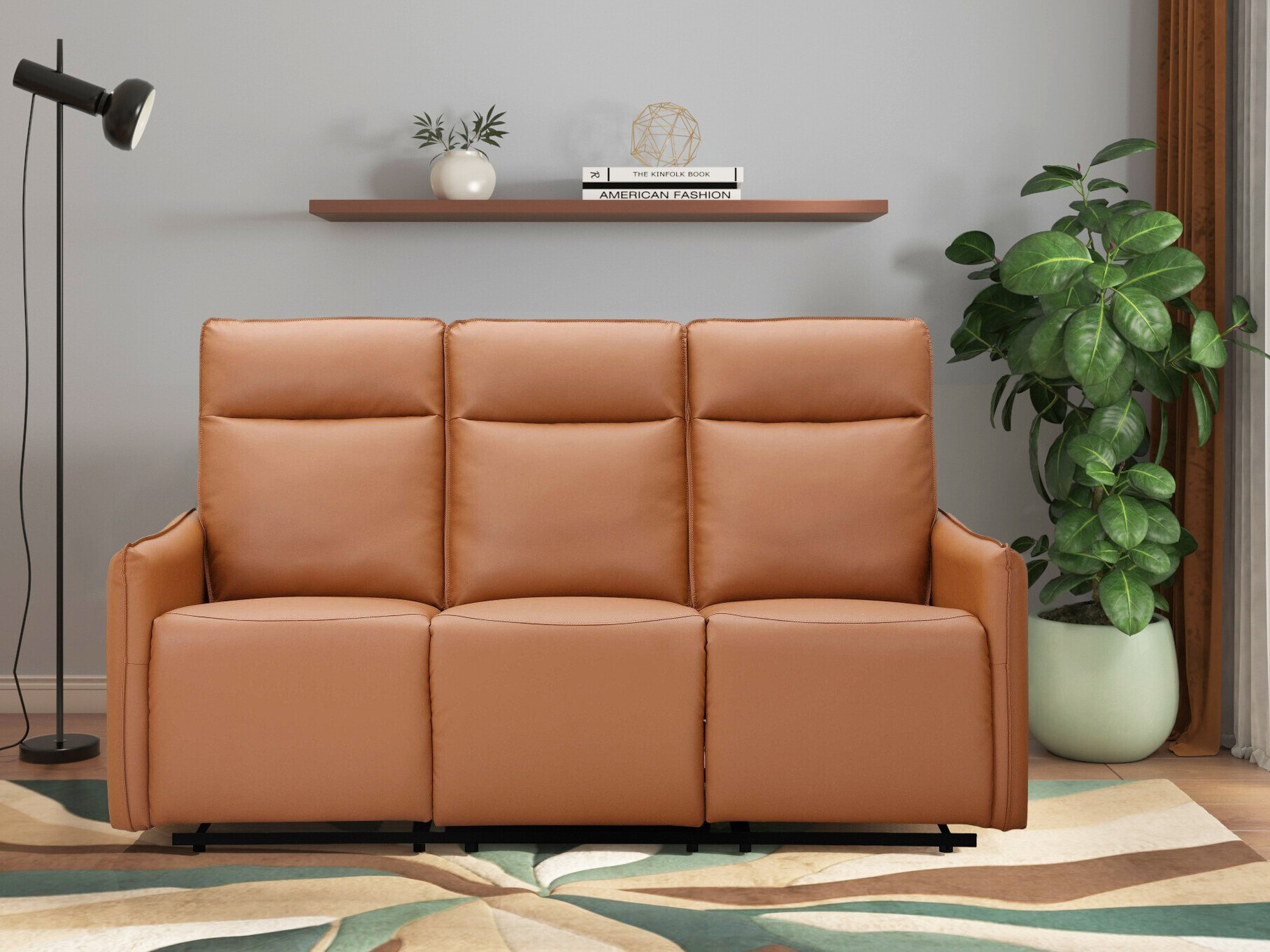 Раскладной диван Tulsa 647 (Коричневый)