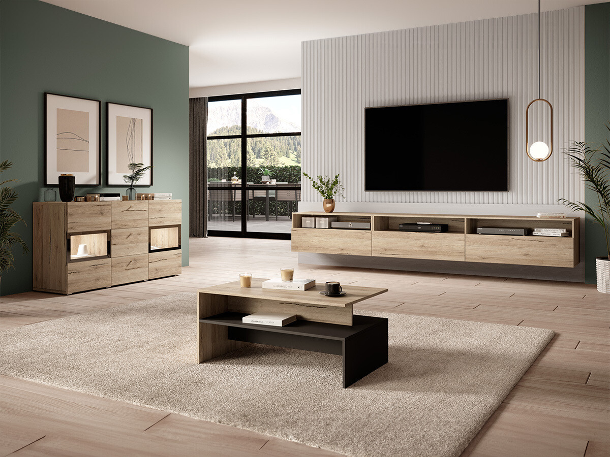 Viesistabas komplekts Serodeu 106 (Sanremo ozols)