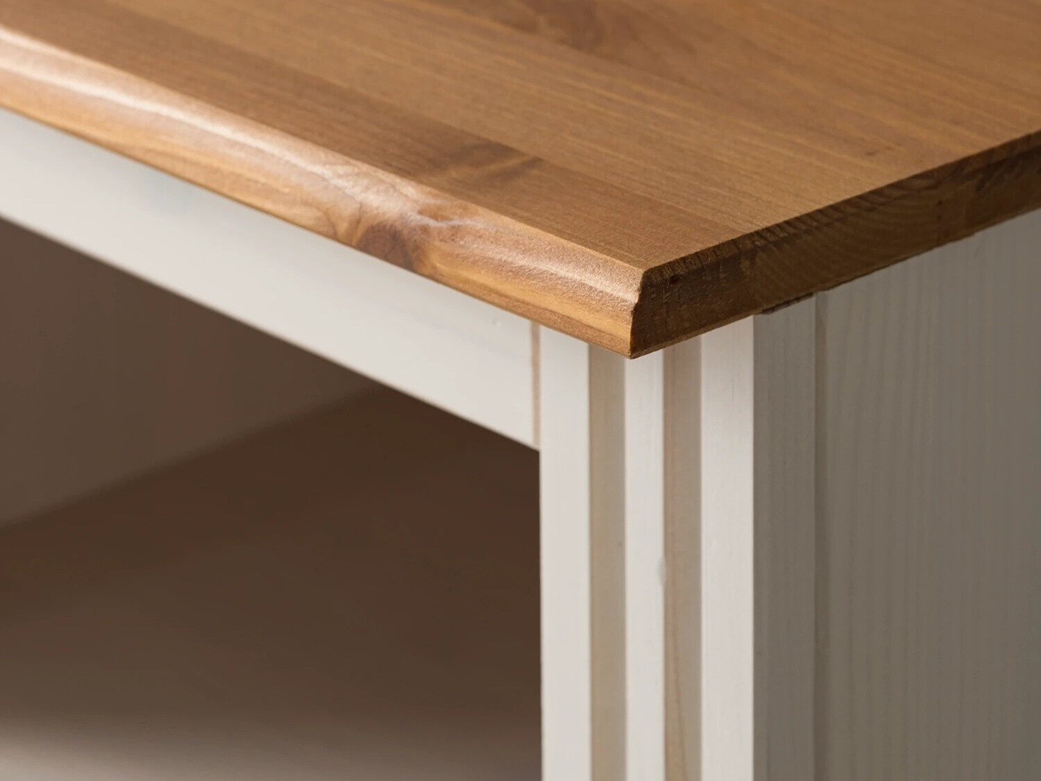 Письменный cтол Saltoro 136 (Белый + Медовый дуб)