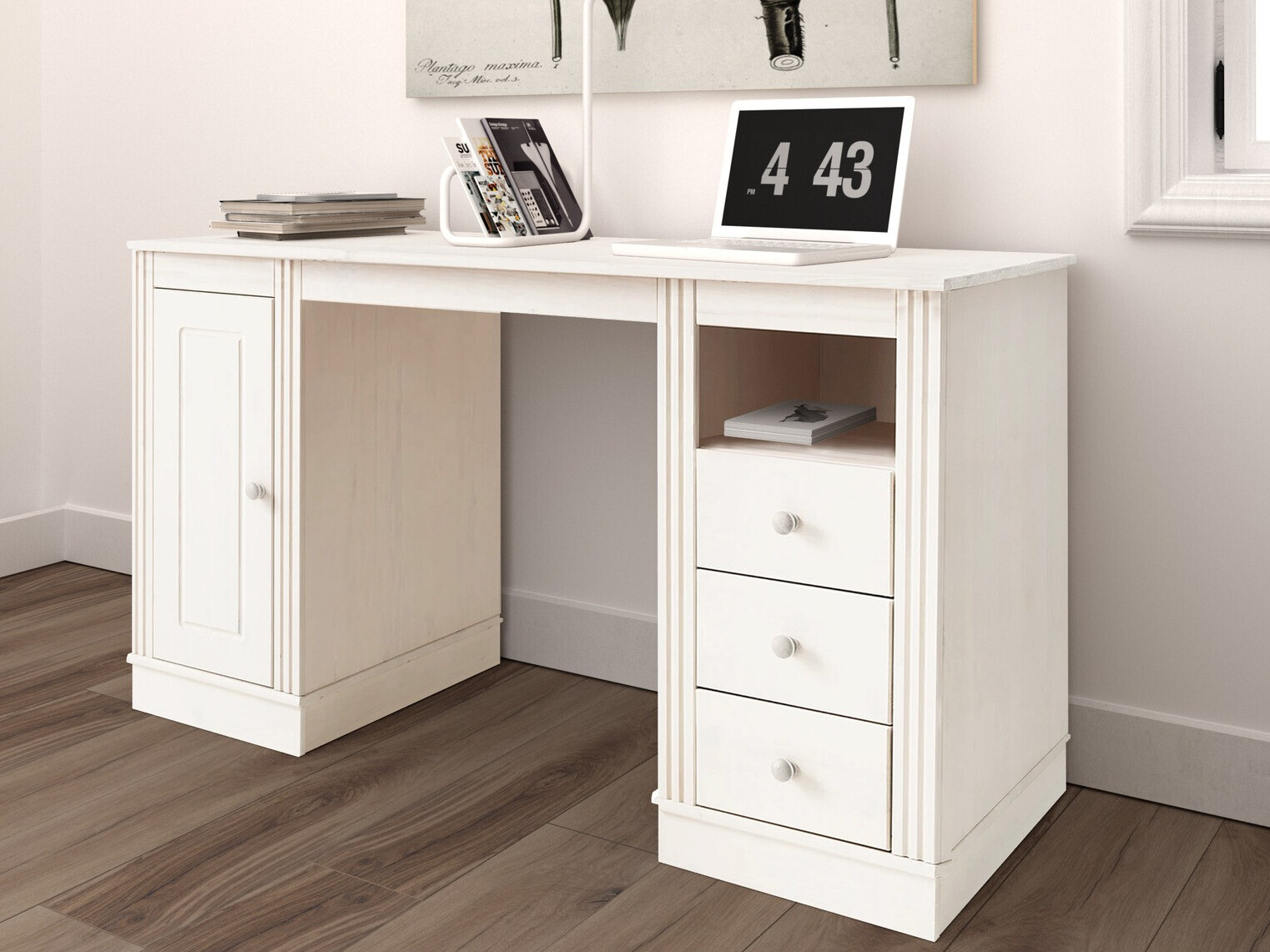 Письменный cтол Saltoro 136 (Белый)