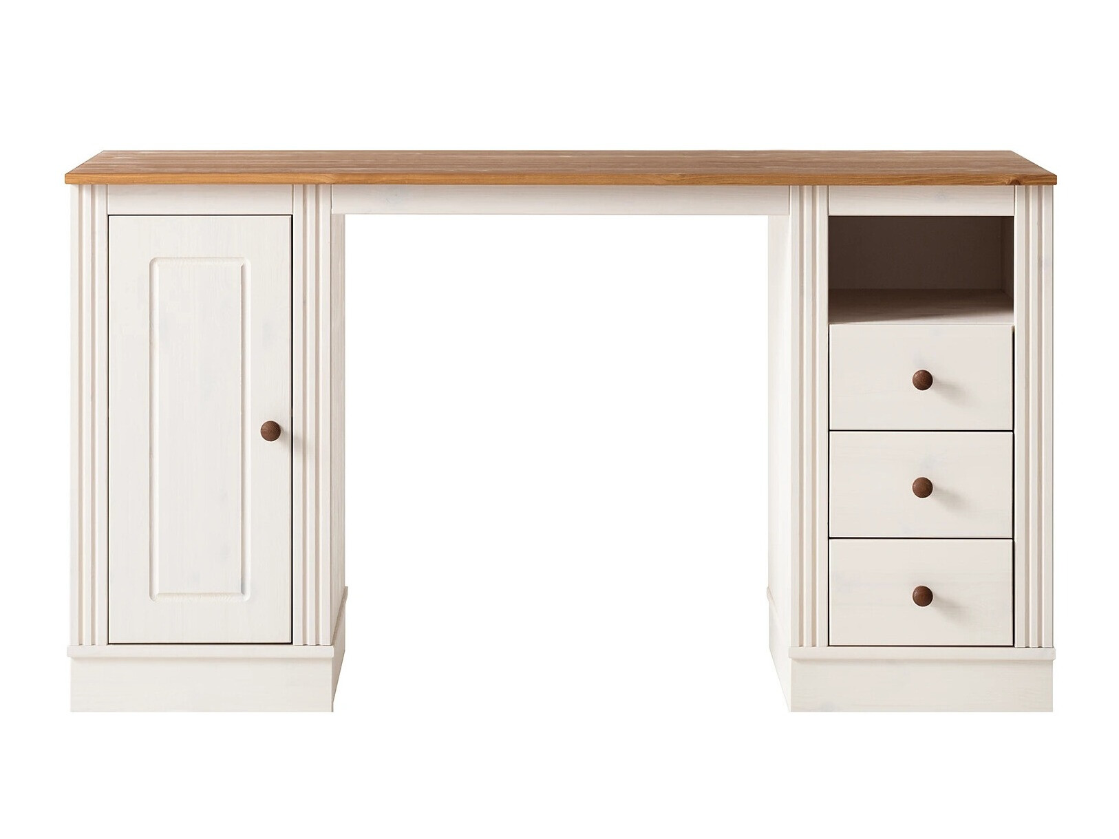 Rakstāmgalds Saltoro 136 (Balts + Medus ozols)