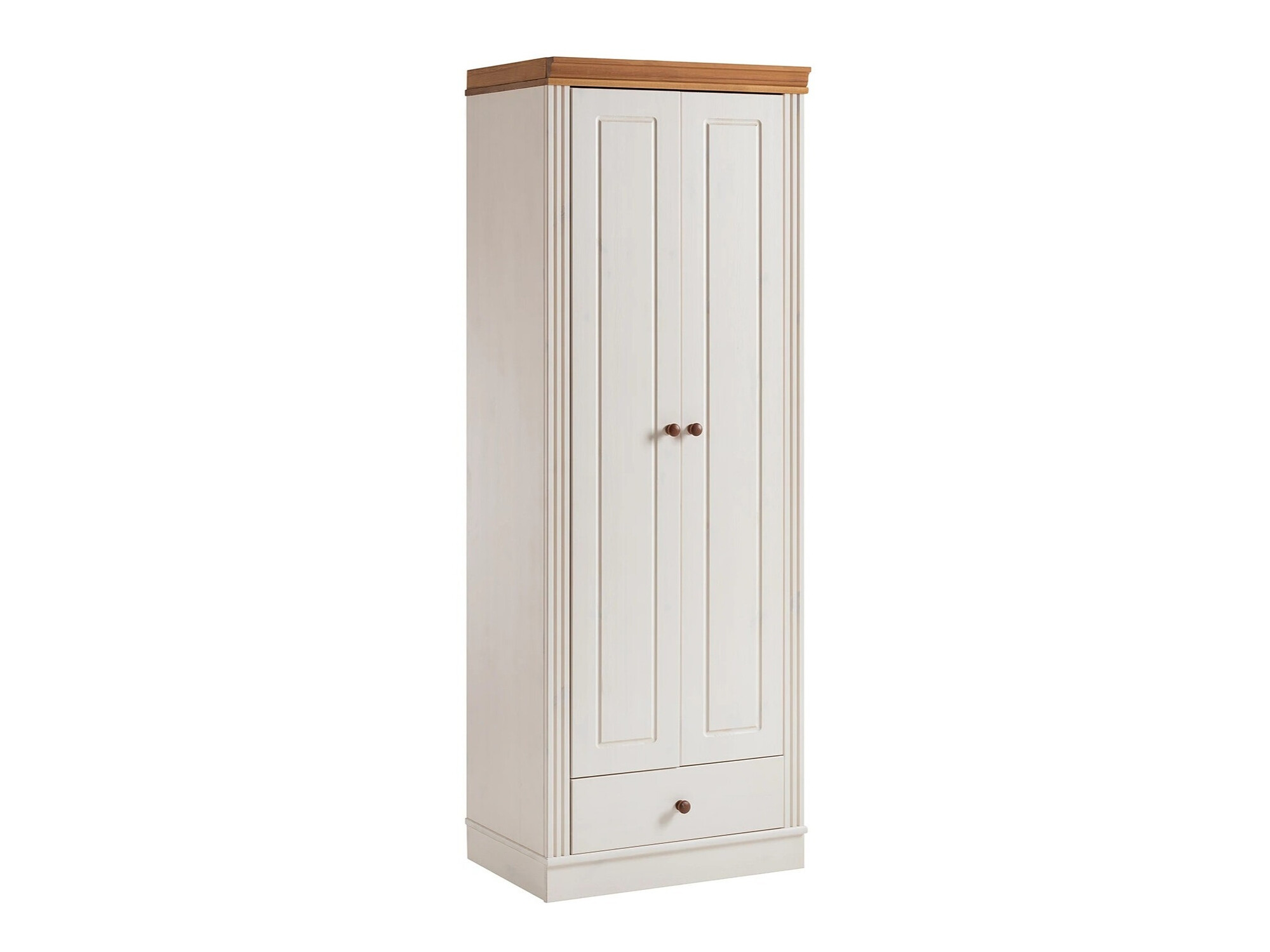 Шкаф Saltoro 137 (Белый + Медовый дуб)