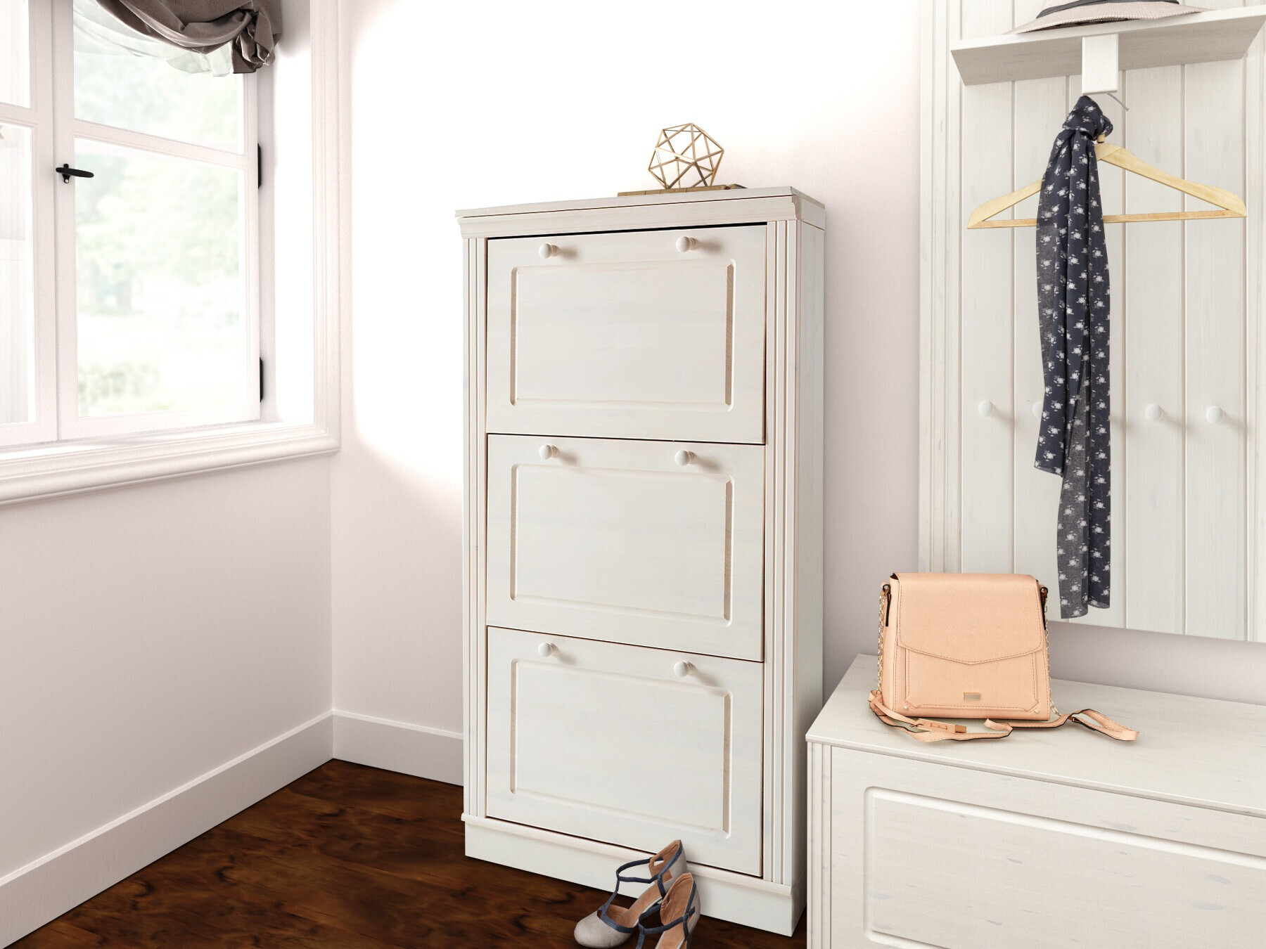 Тумба для обуви Saltoro 138 (Белый)