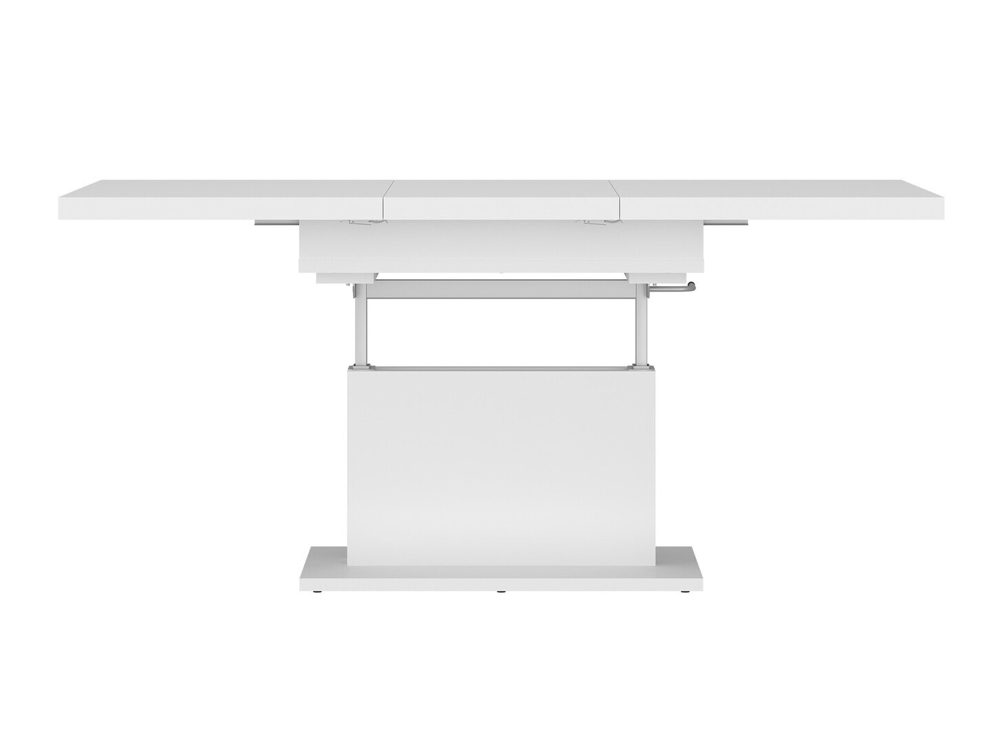 Žurnālu galdiņš transformeris Ontario 123 (Balts)