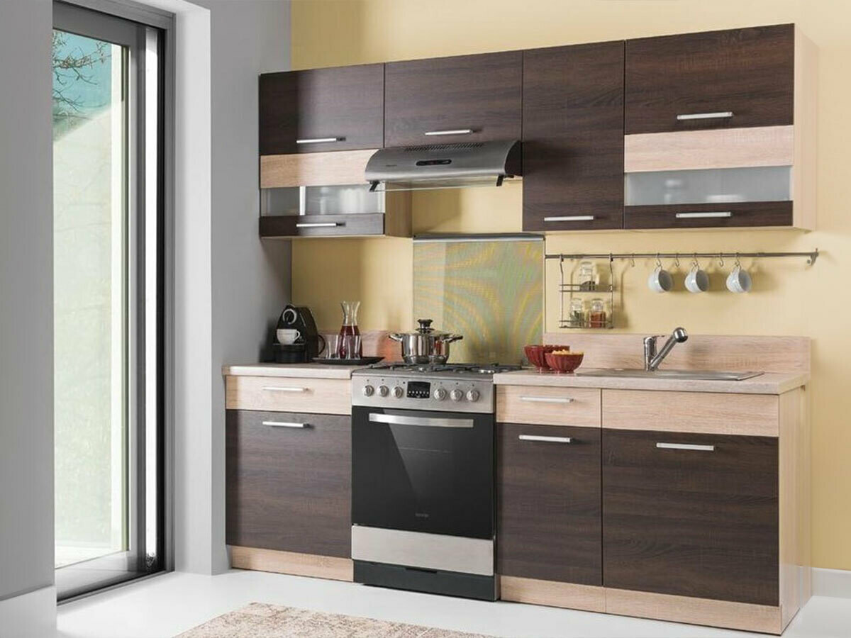 Кухонный гарнитур Mode Dark 126