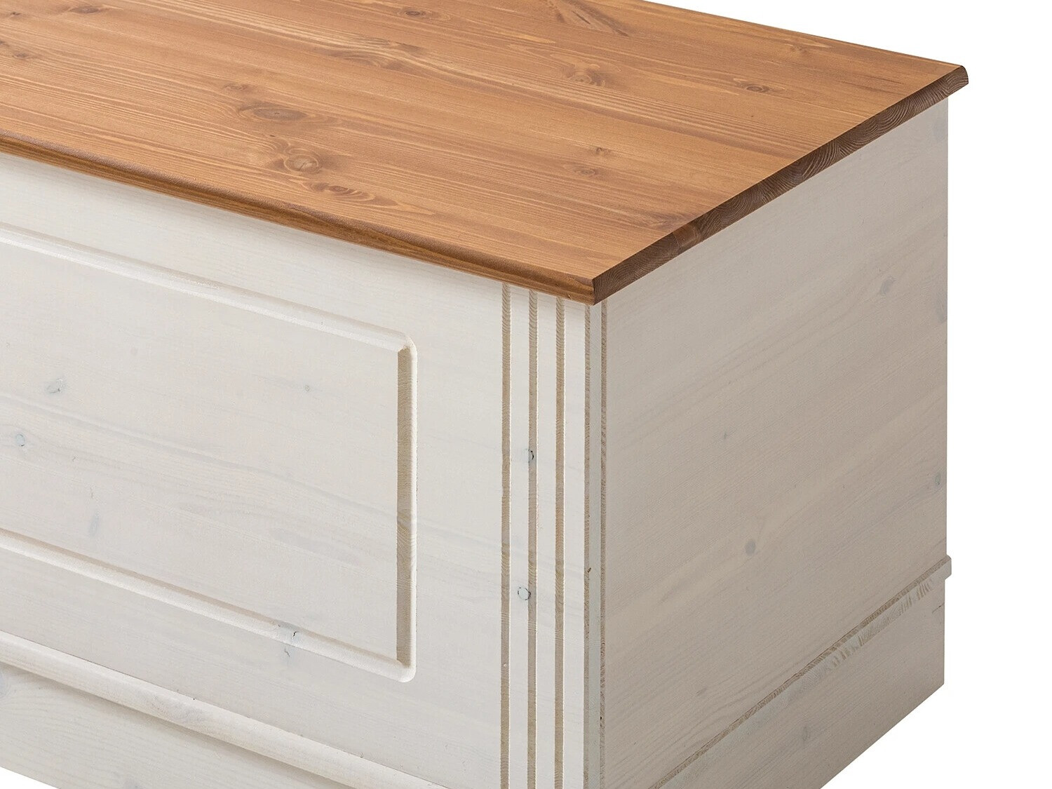 Uzglabāšanas kaste Saltoro 133 (Balts + Medus ozols)