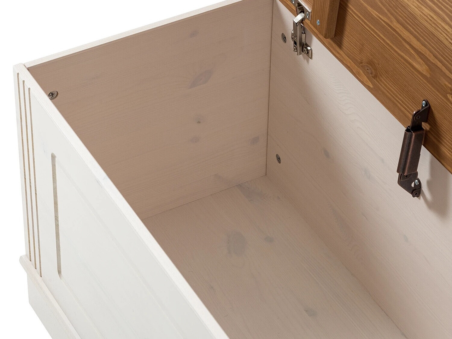 Ящик для хранения Saltoro 133 (Белый + Медовый дуб)