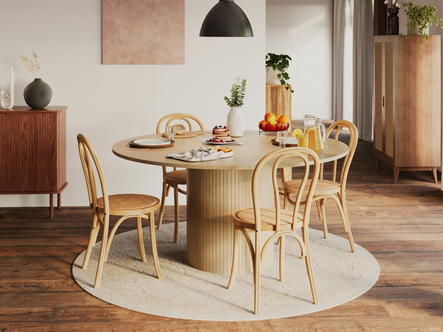 Cтол Evarleva 113 (Светло-коричневый)