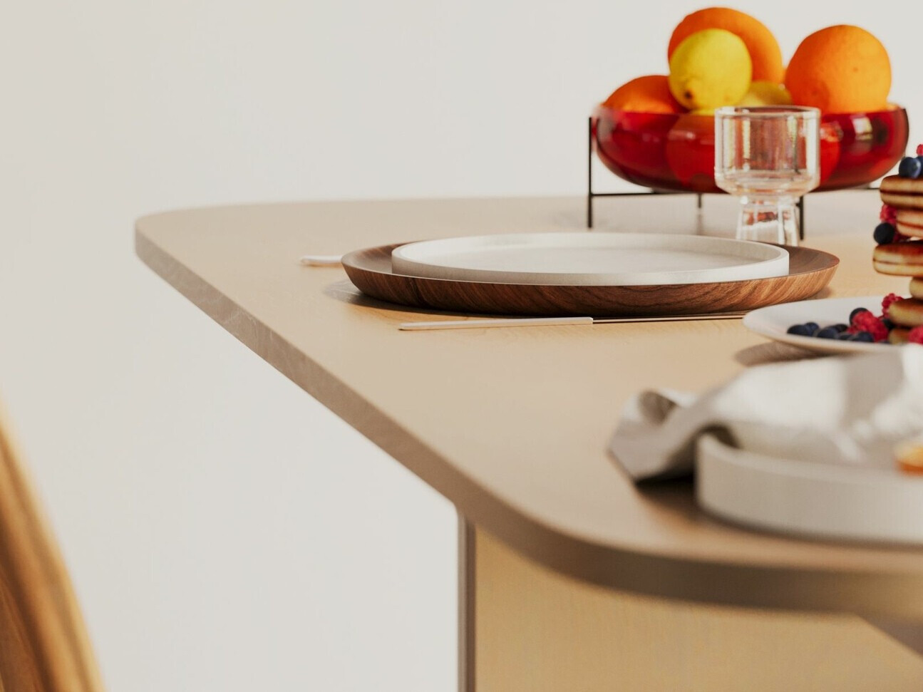 Galds Evarleva 112 (Gaišs koks)