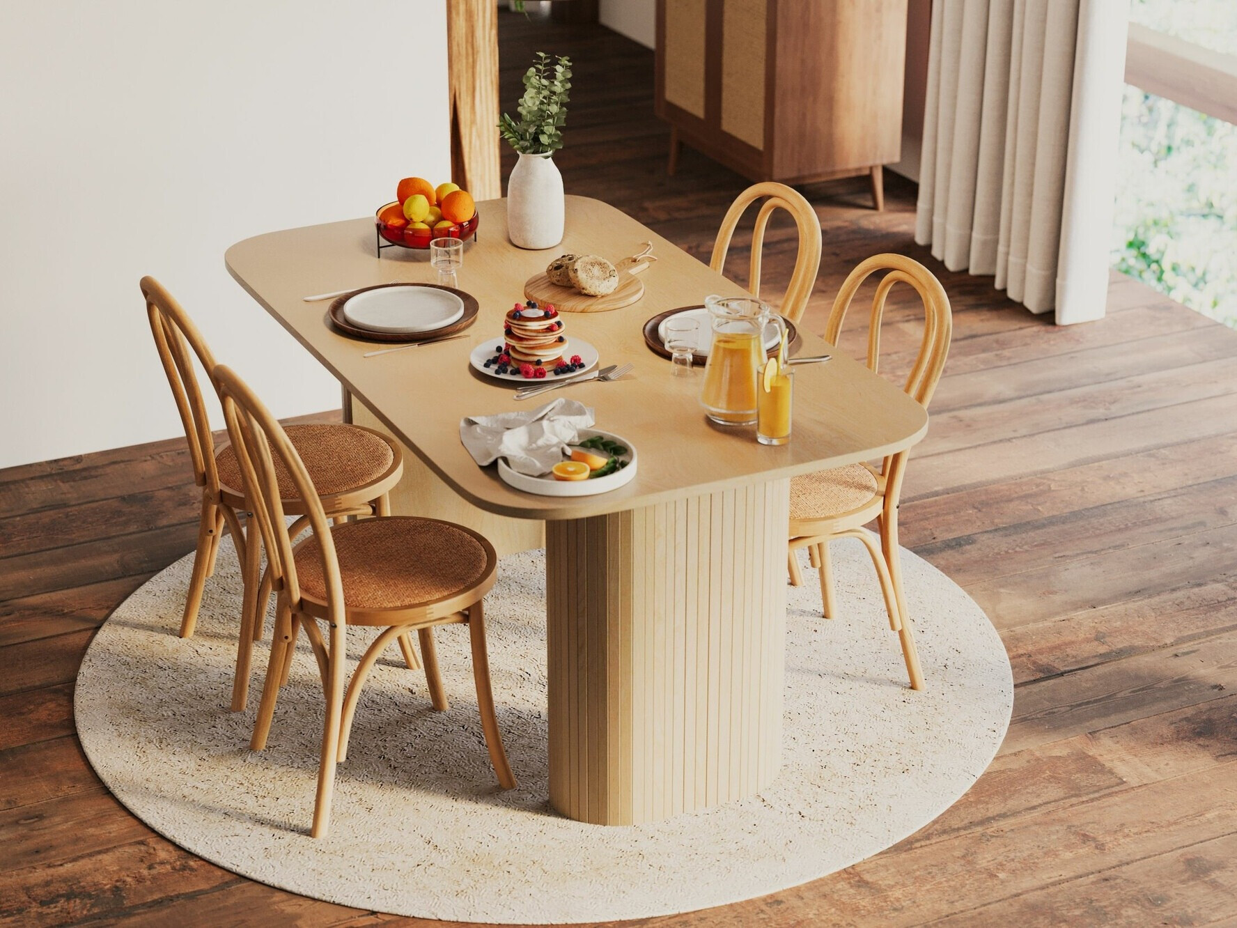 Galds Evarleva 112 (Gaišs koks)