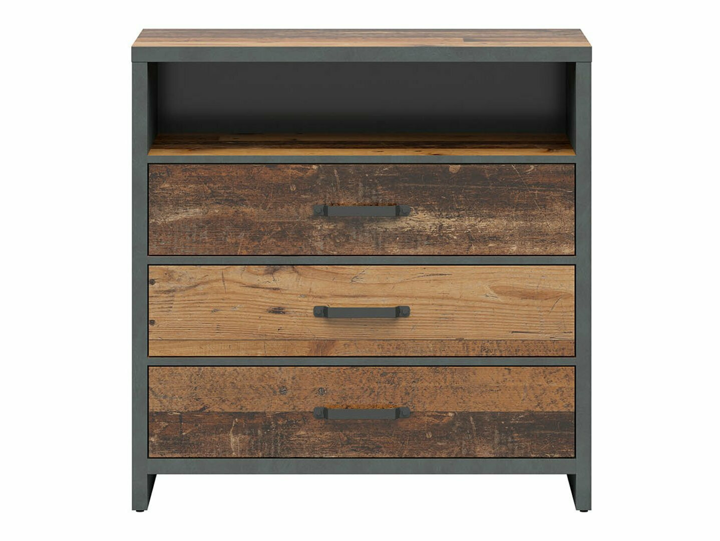 Kumode Belsera 102 (Brūns + Matera pelēks)