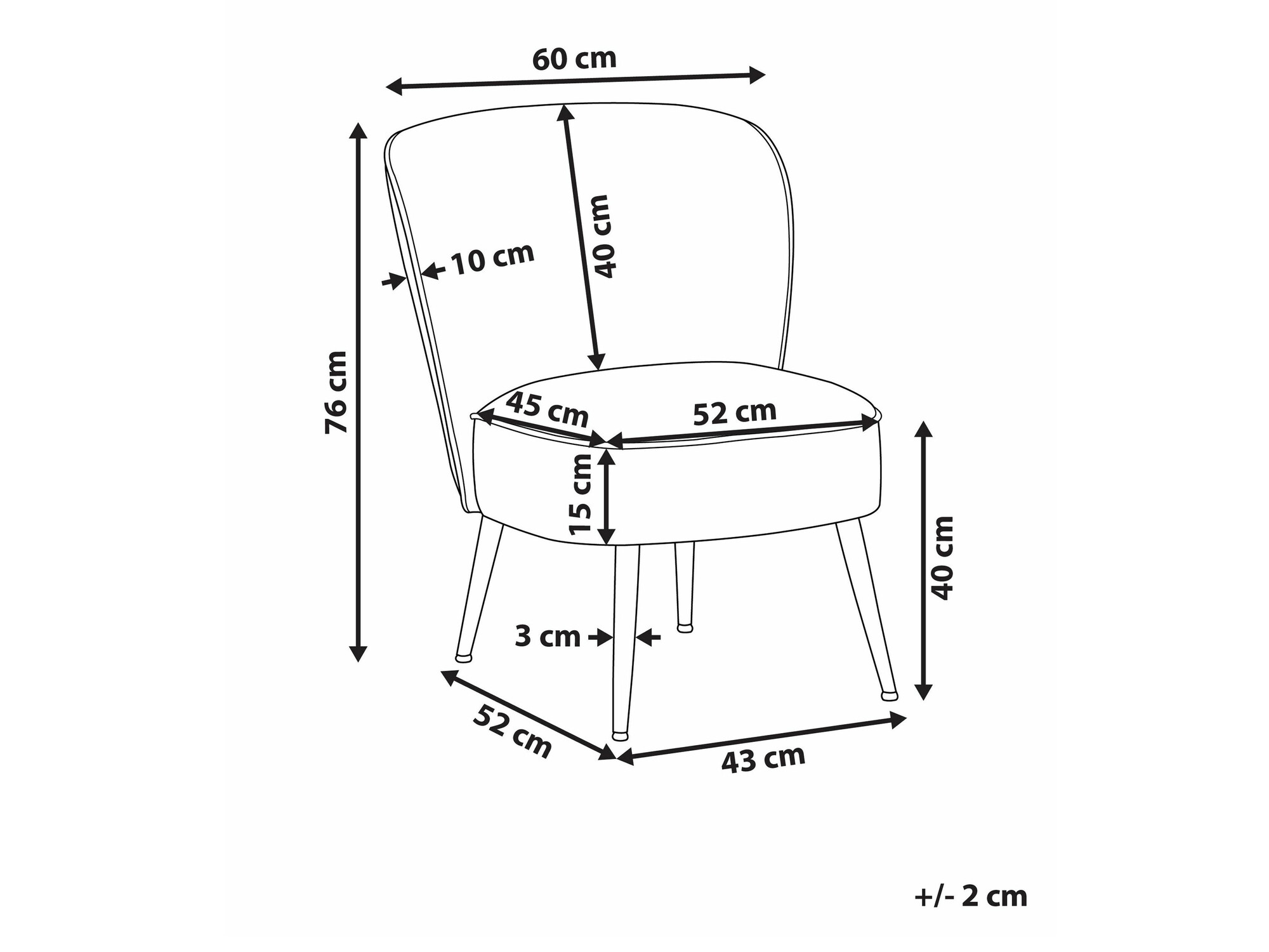 Кресло Berwyn 1314 (Бежевый)