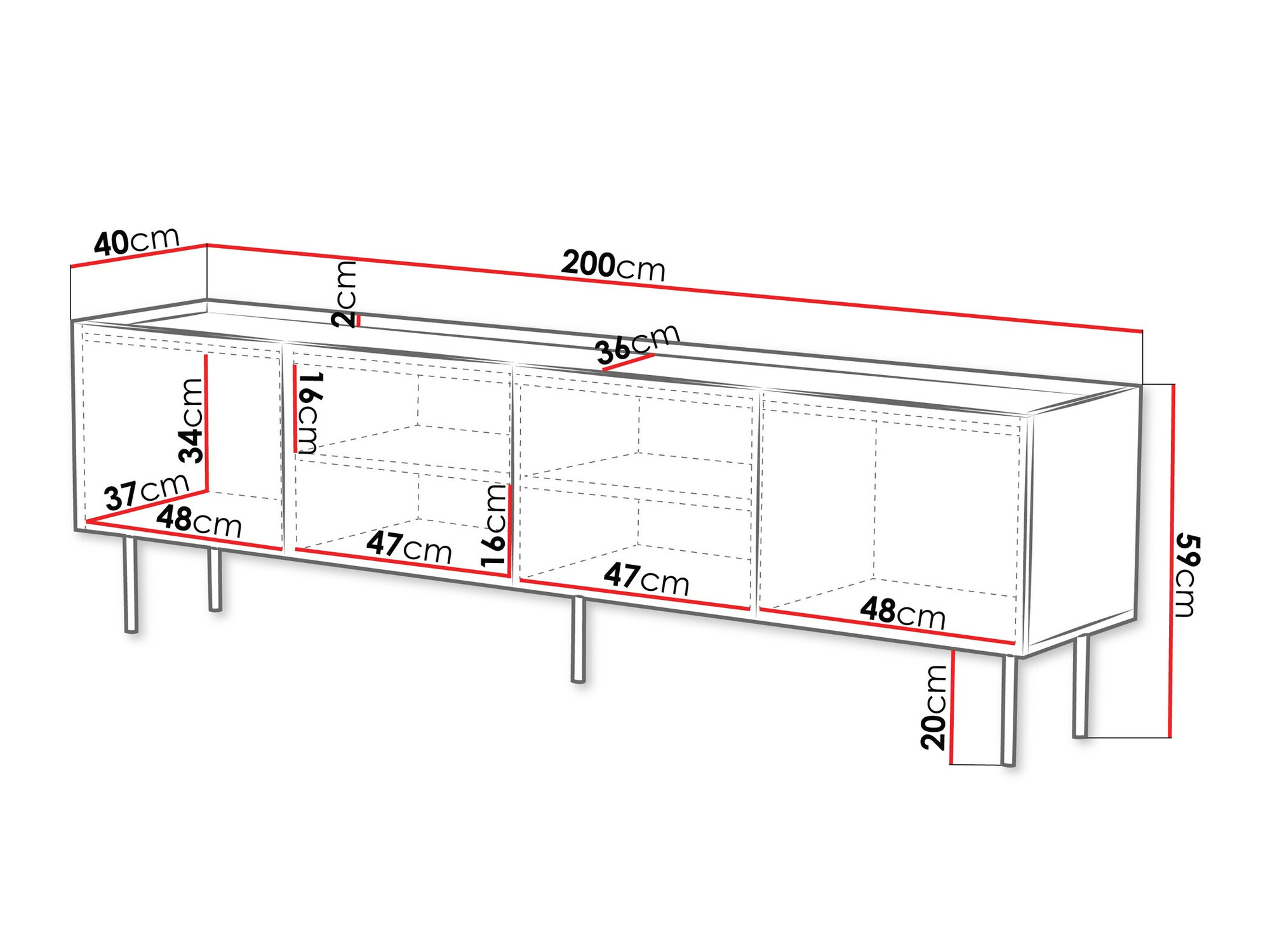 TV galds Mortali 104 (Kašmirs)