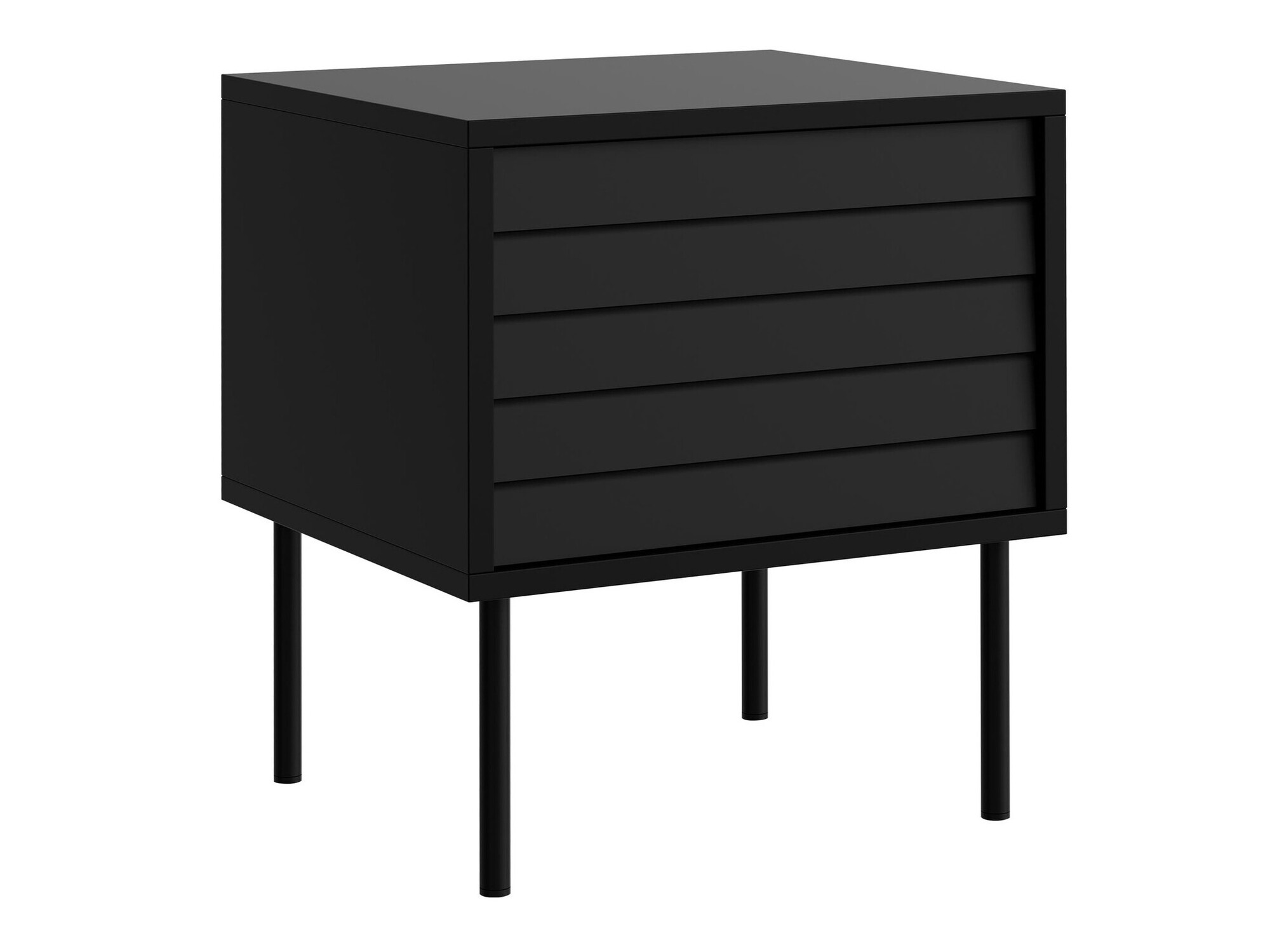 Naktsgaldiņu komplekts Flosoru 106 (Melns)