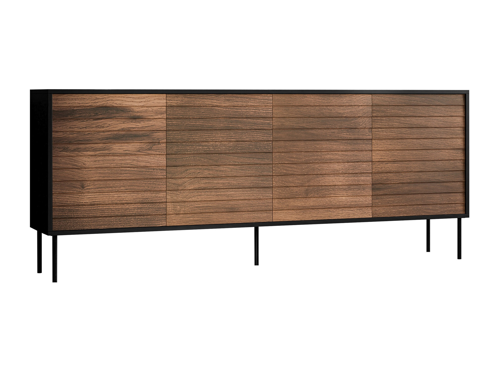 Skapis Flosoru 102 (Riekstkoks + Melns)