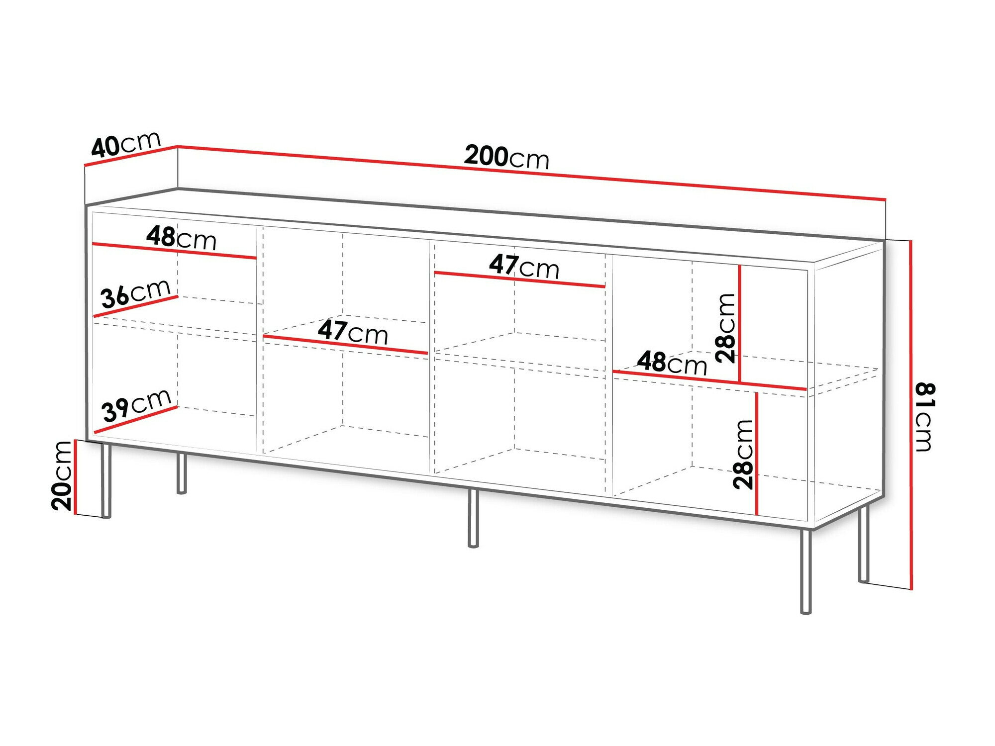 Skapis Flosoru 102 (Riekstkoks + Melns)