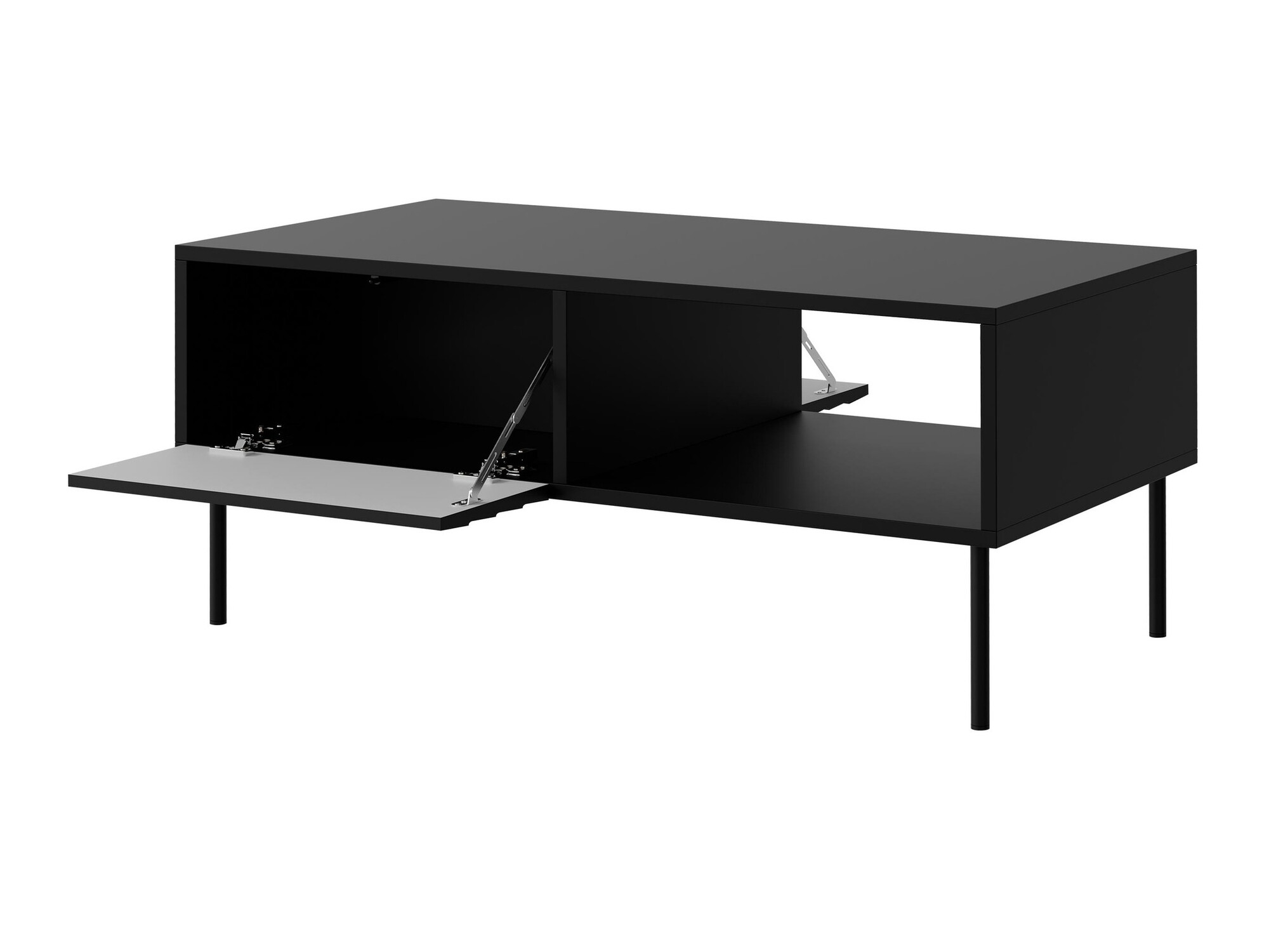 Viesistabas komplekts Flosoru 110 (Melns)