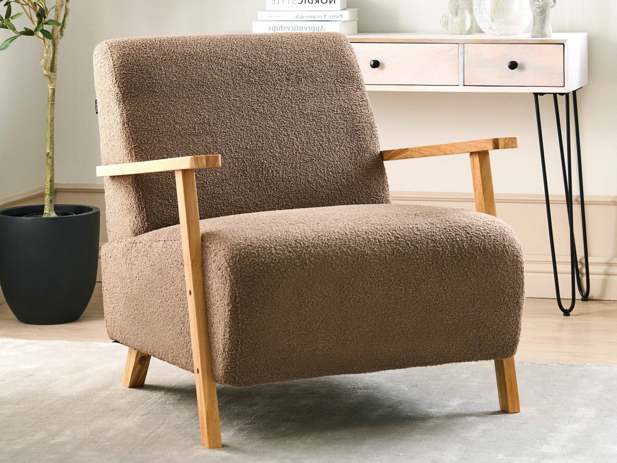 Кресло Berwyn 2089 (Коричневый)