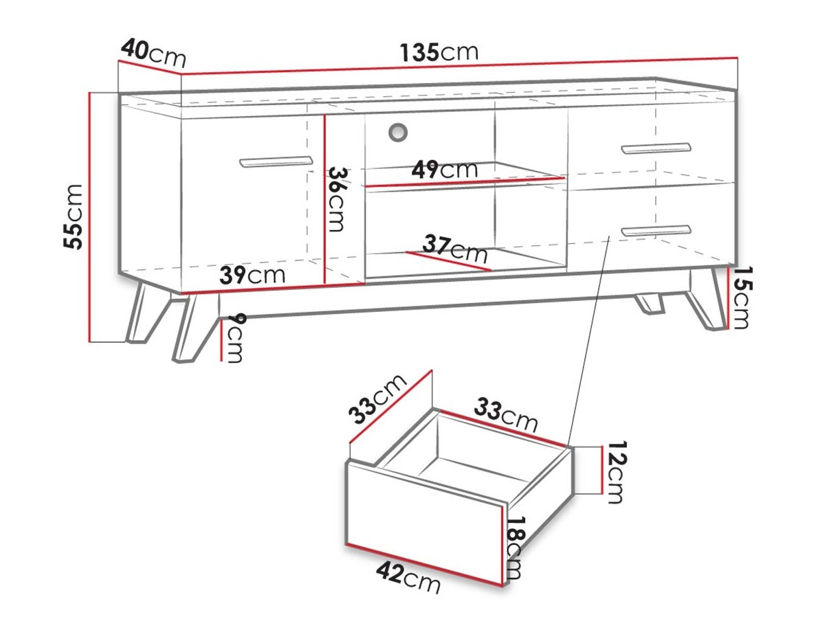 TV galds Sorvera 102