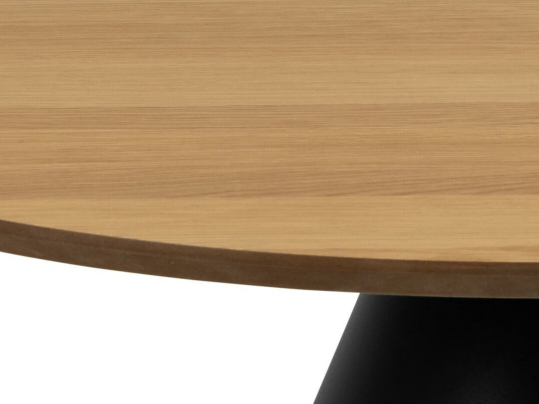 Žurnālu galdiņš Norsica 908 (Melns + Ozols)