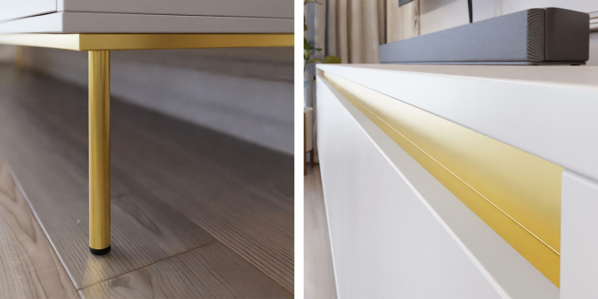 TV galds Comfivo Betula (Balts)