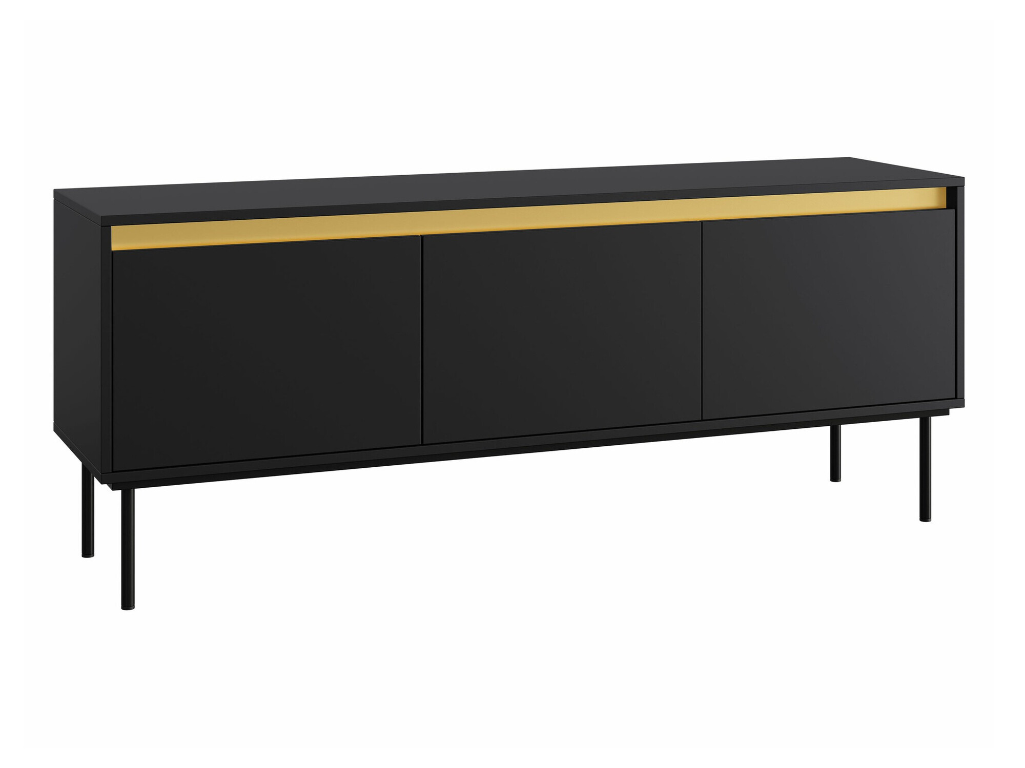 TV galds Comfivo Betula (Melns)