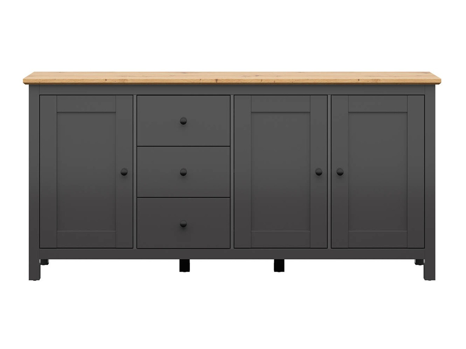 Kомод Sordoro 102 (Графит + Artisan дуб)