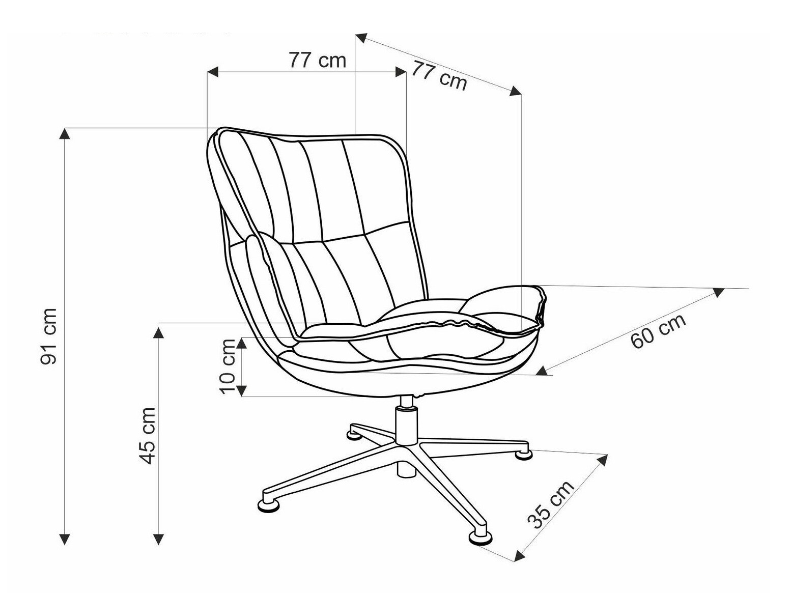 Кресло Houston 1759