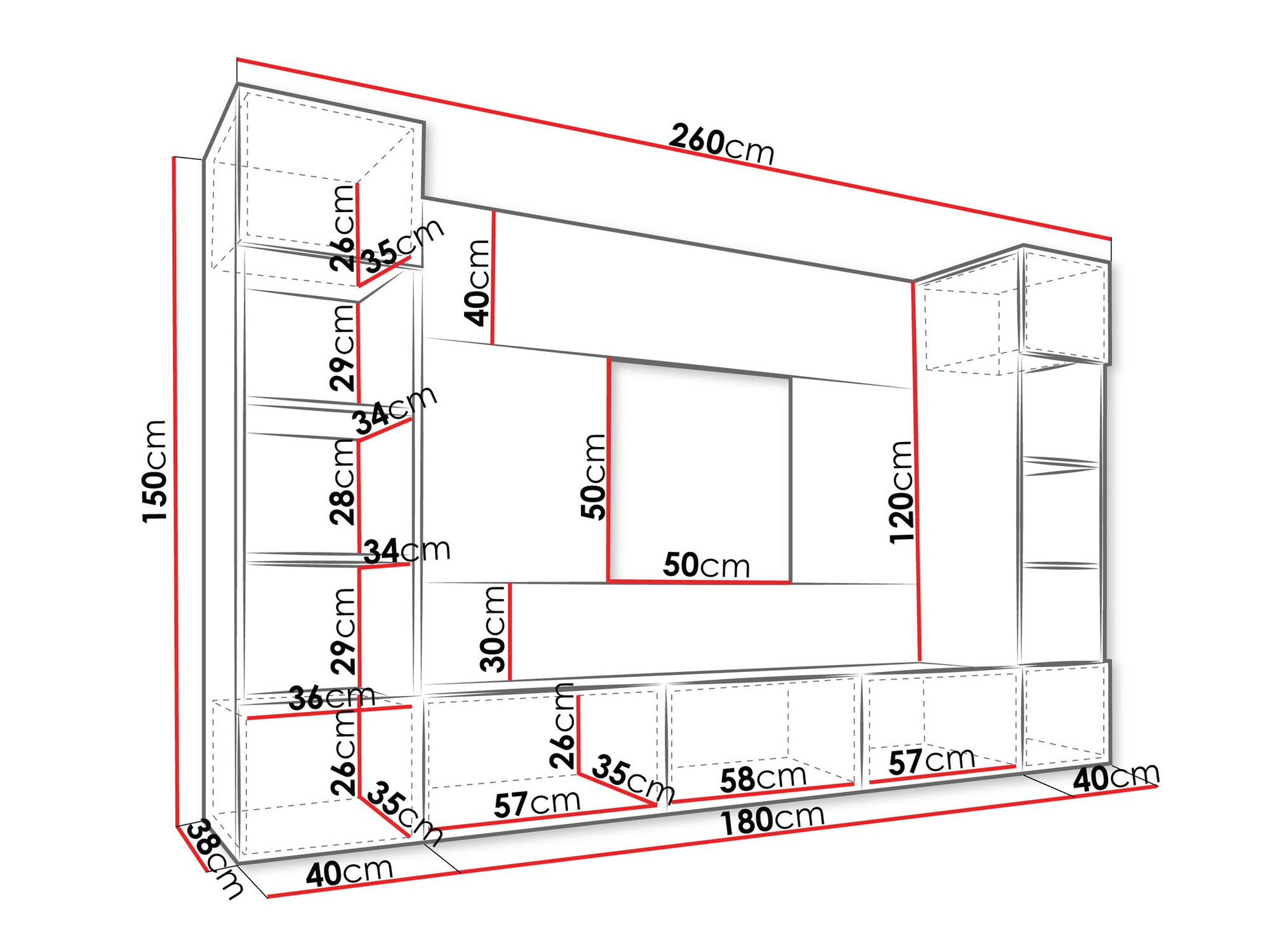 Viesistabas komplekts Comfivo 368 (Balts + Balts marmors)