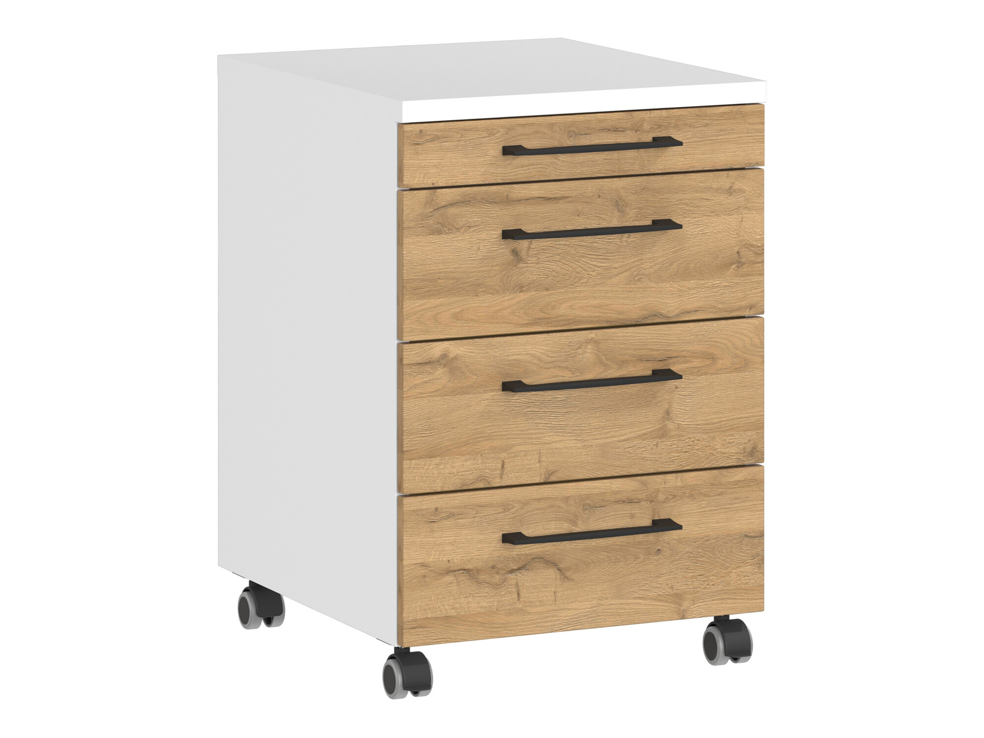 Atvilktņu bloks Lartesi 105 (Balts + Grandson ozols)