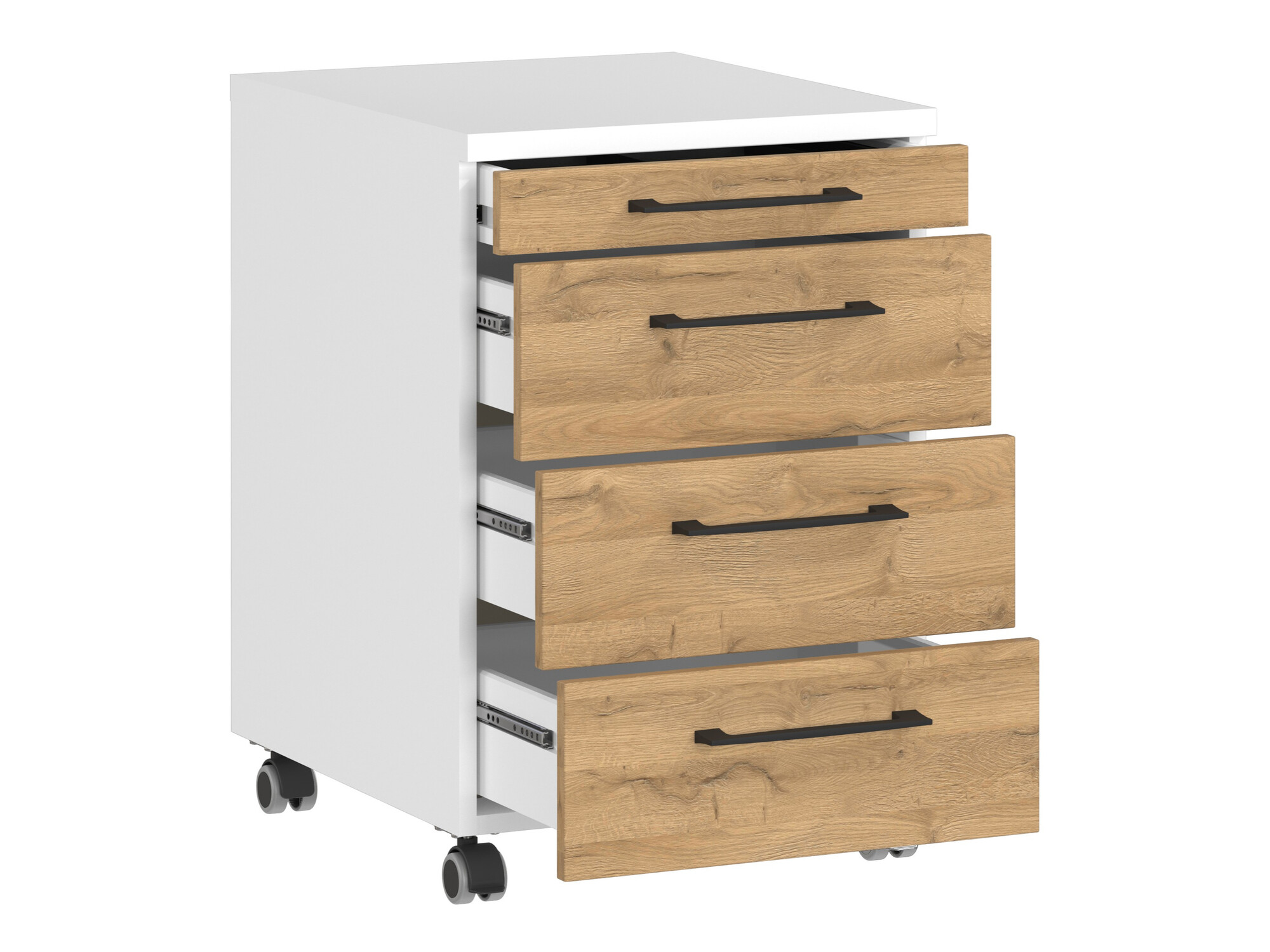 Atvilktņu bloks Lartesi 105 (Balts + Grandson ozols)