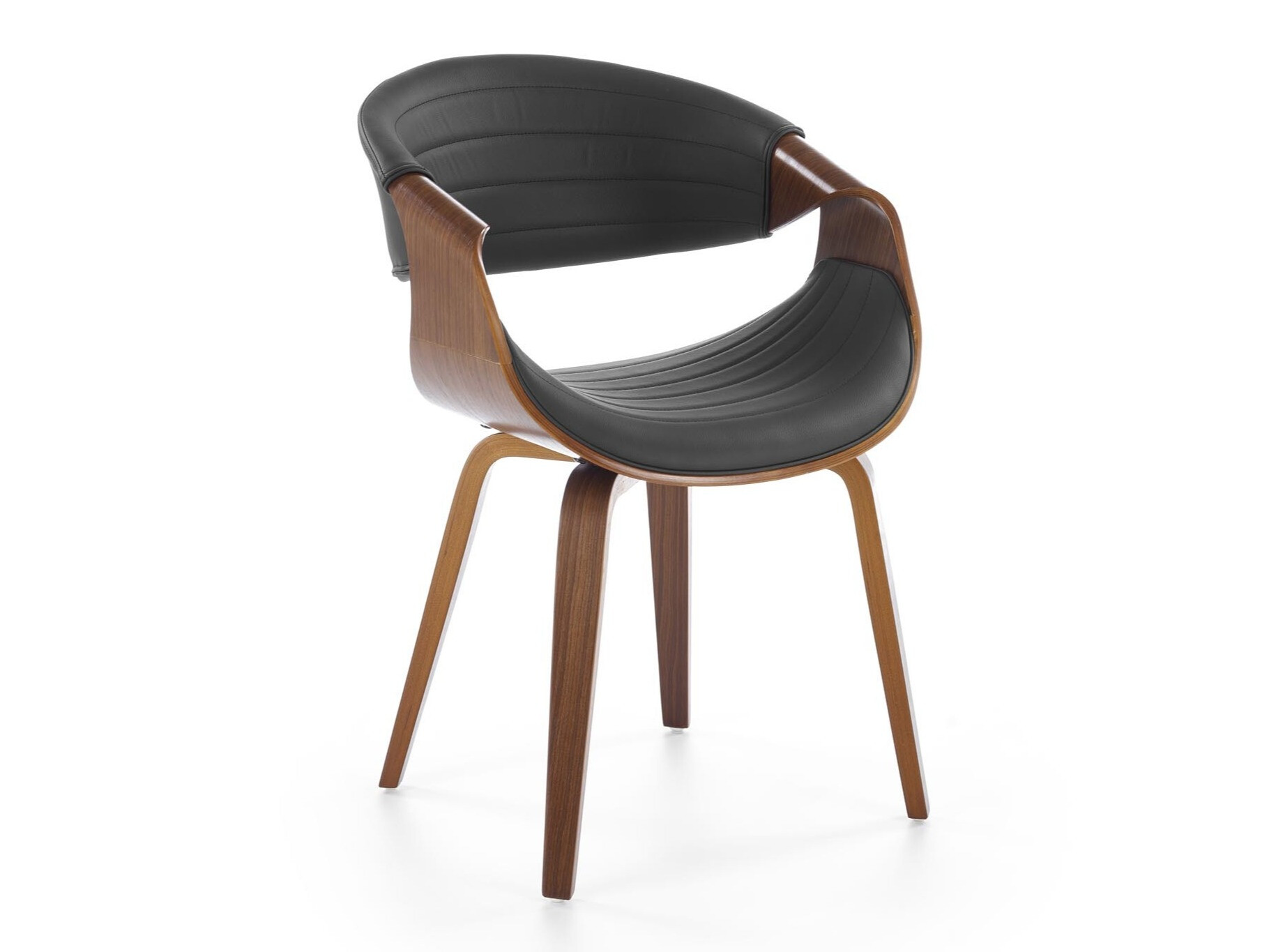 Krēsls Houston 1596 (Melns + Riekstkoks)