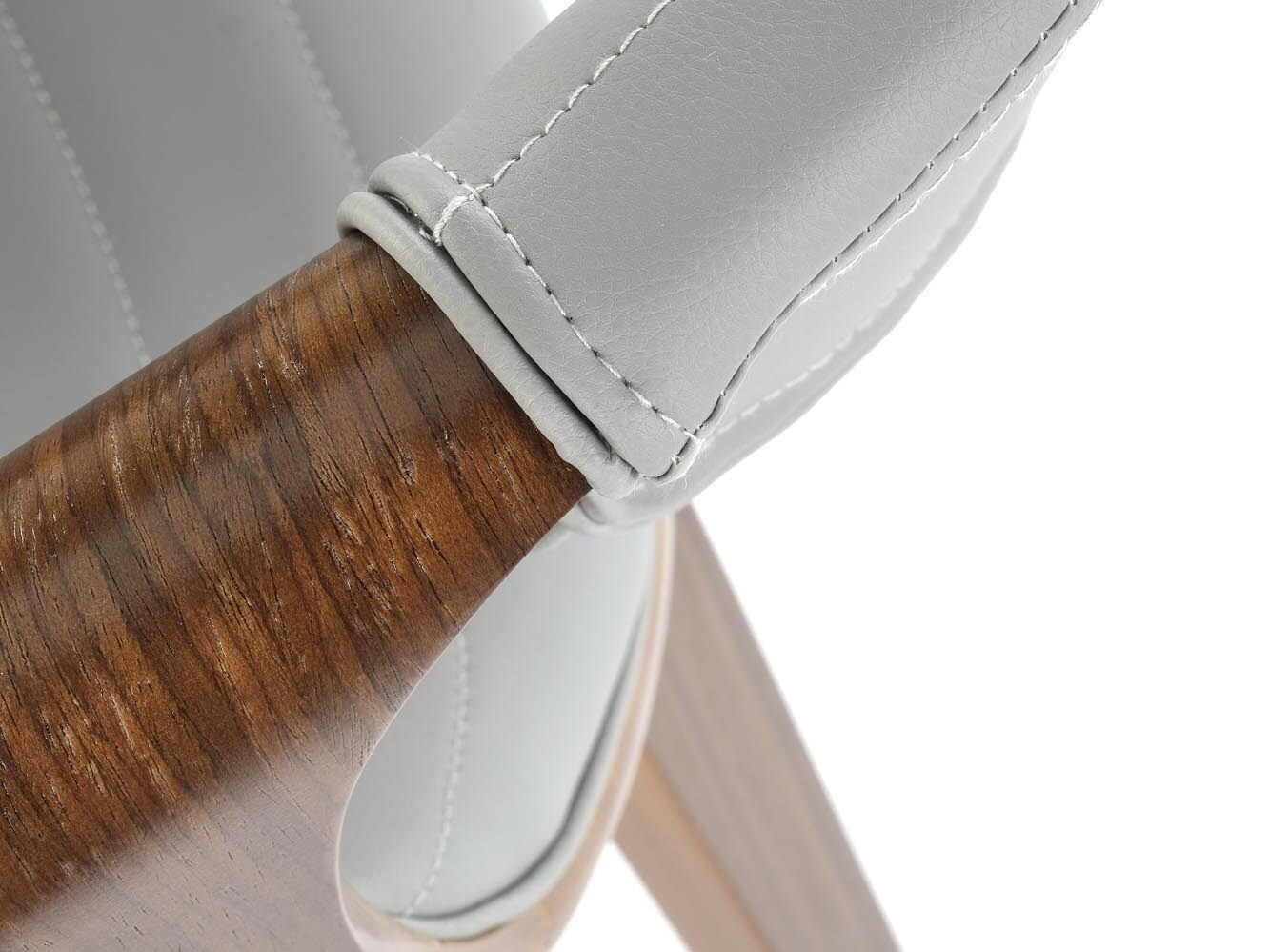 Krēsls Houston 1596 (Pelēks + Riekstkoks)