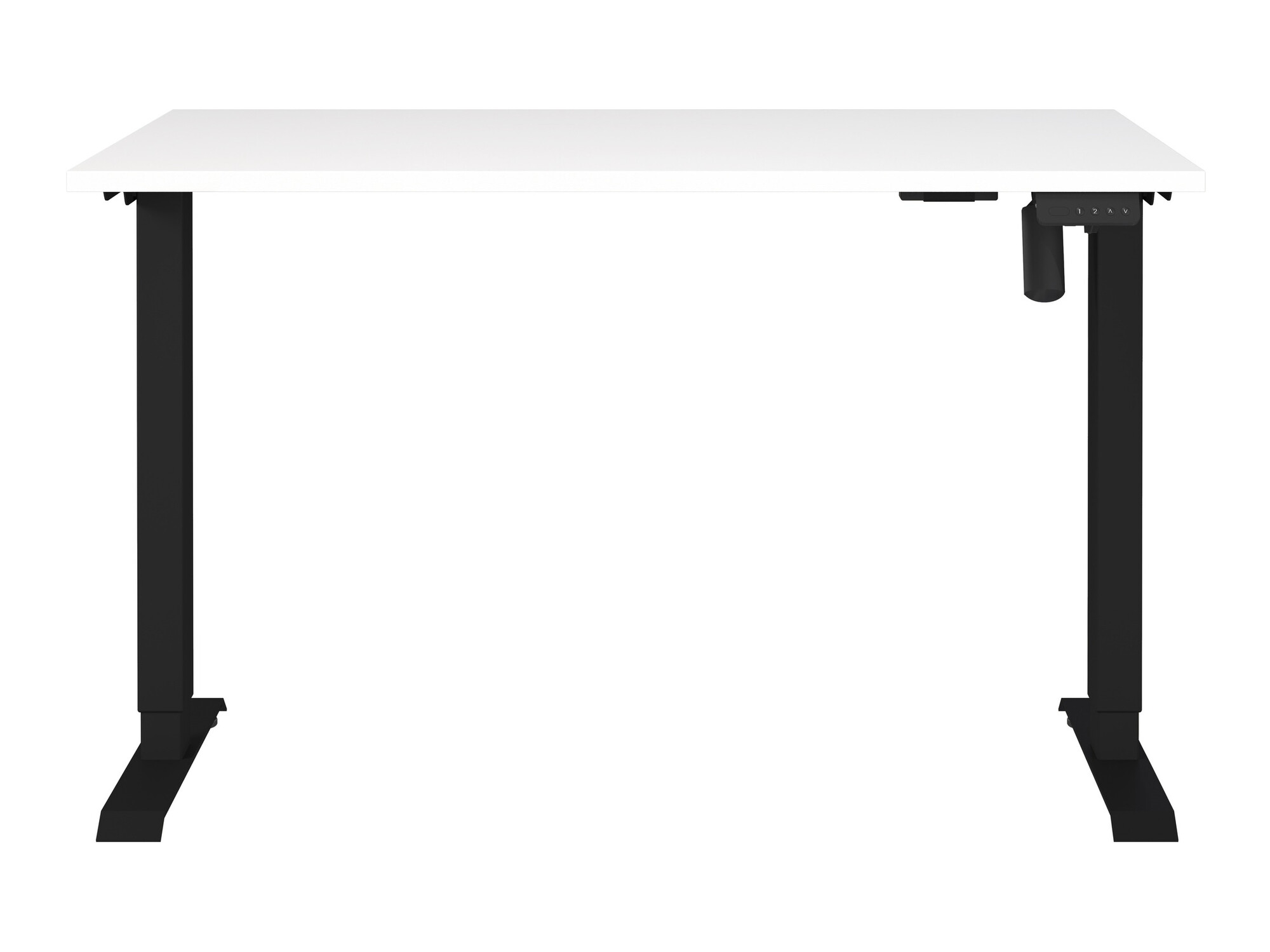 Рабочий стол с регулируемой высотой Lartesi 115 (Белый + Чёрный)
