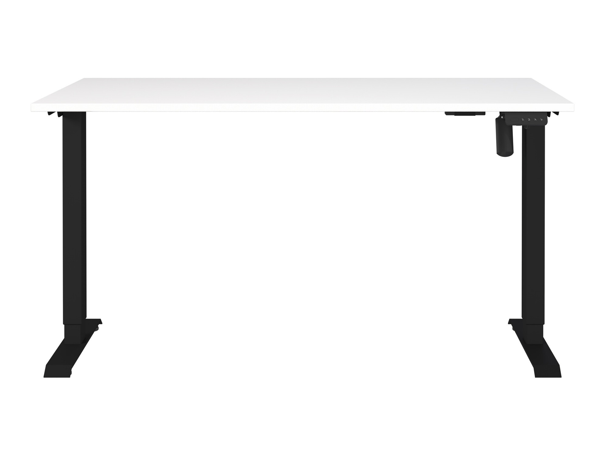 Рабочий стол с регулируемой высотой Lartesi 116 (Белый + Чёрный)