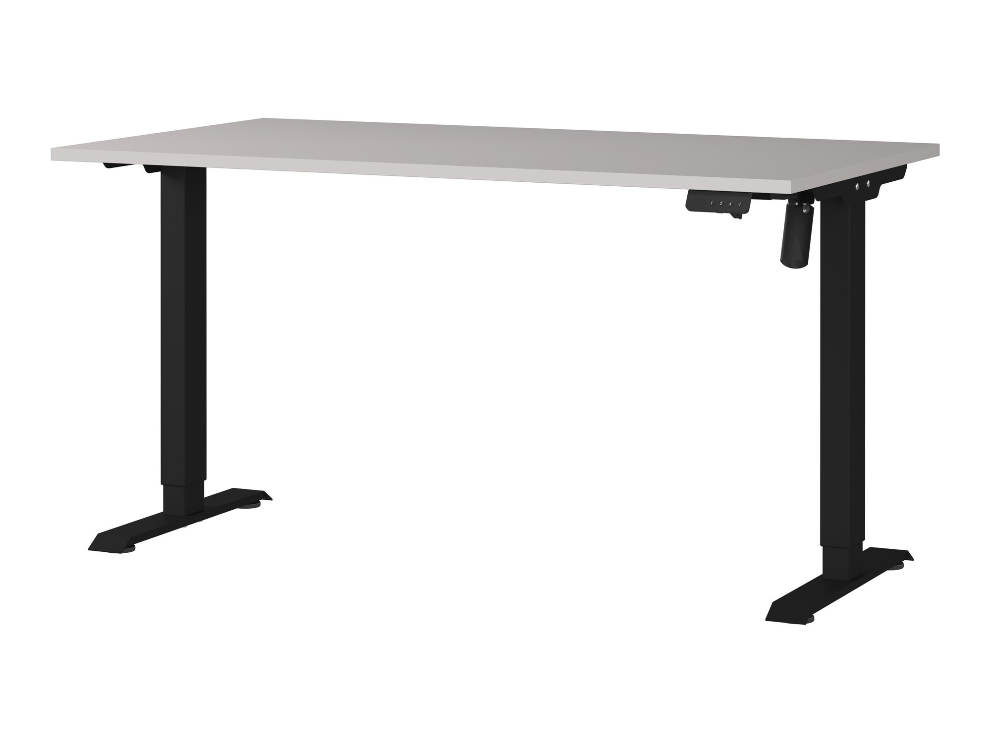 Рабочий стол с регулируемой высотой Lartesi 116 (Кашемир + Чёрный)