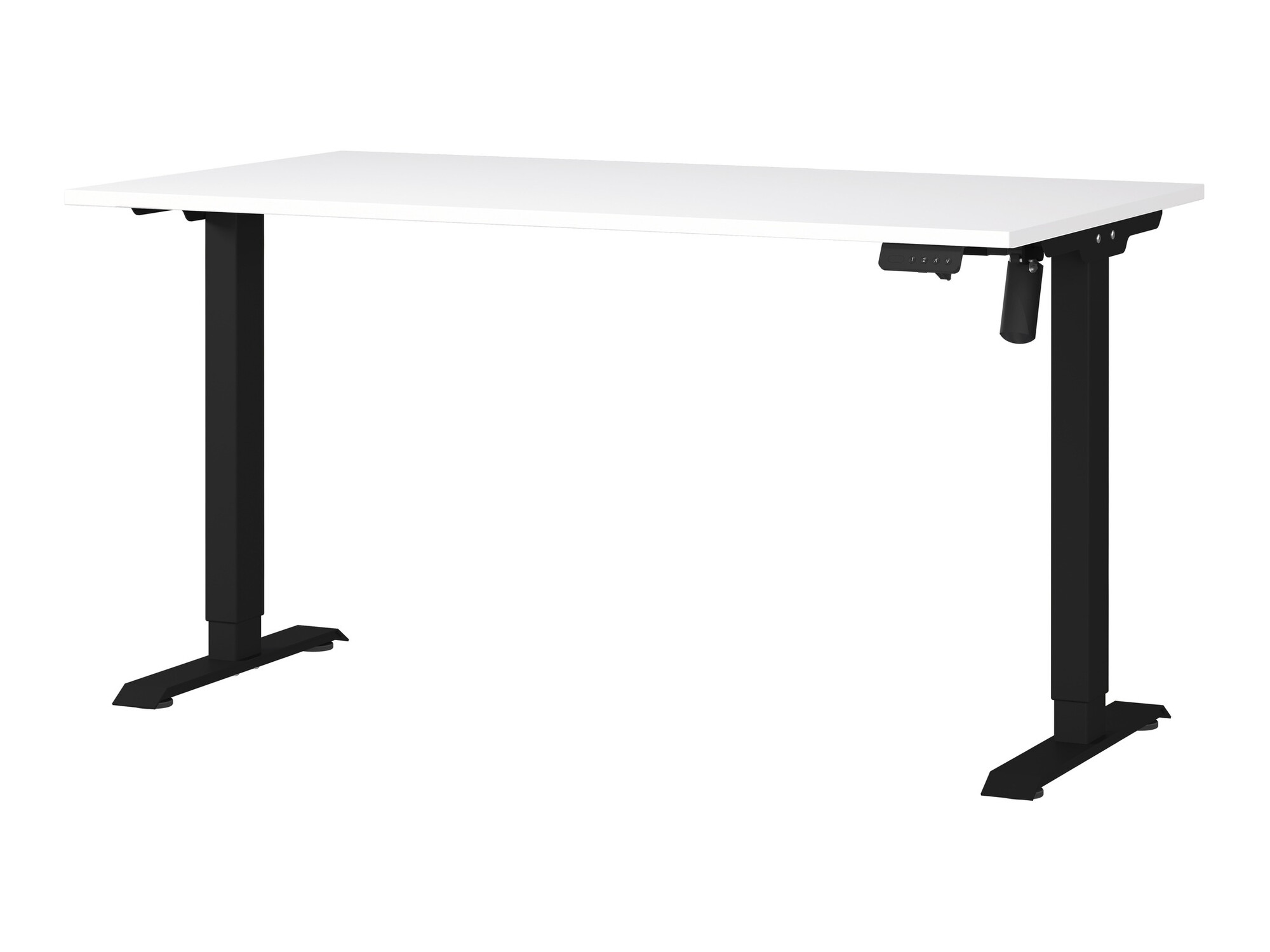 Rakstāmgalds ar regulējamu augstumu Lartesi 116 (Balts + Melns)